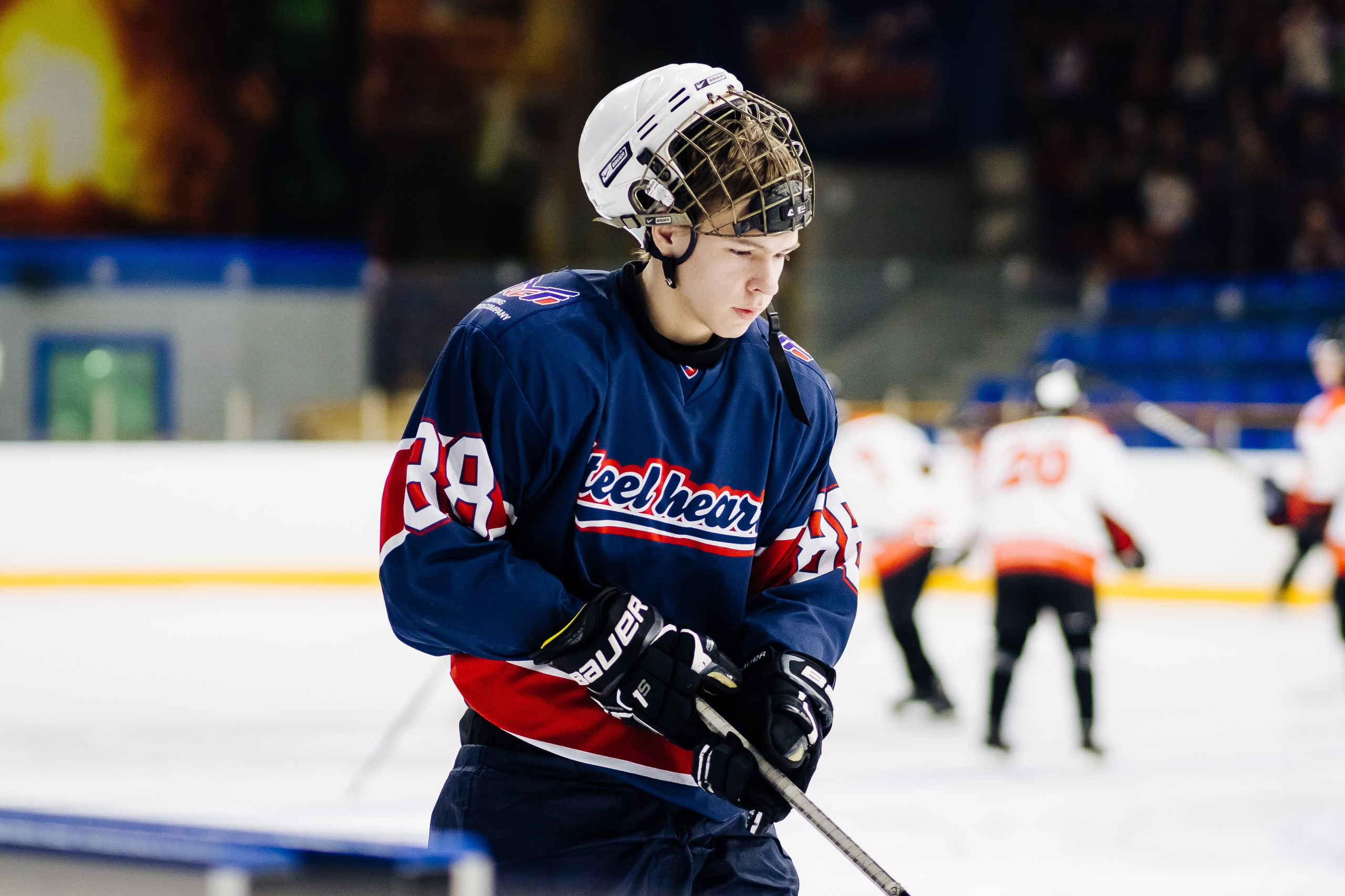 Хоккей. СХЛ / 20.01.24. Денис Прохоров Фотограф в г. Магнитогорск