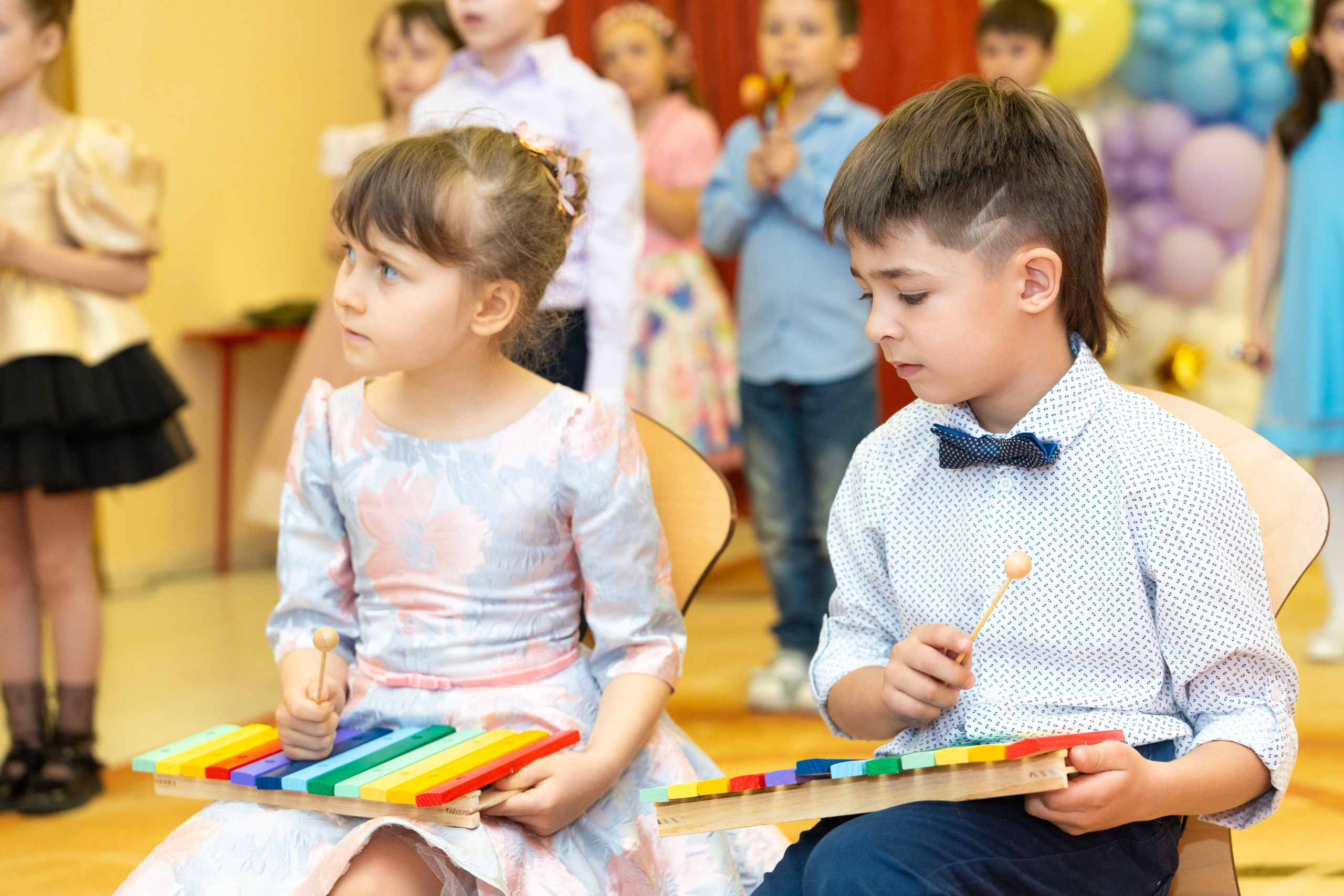 Выпускные в саду. Фотограф Юлия Попова