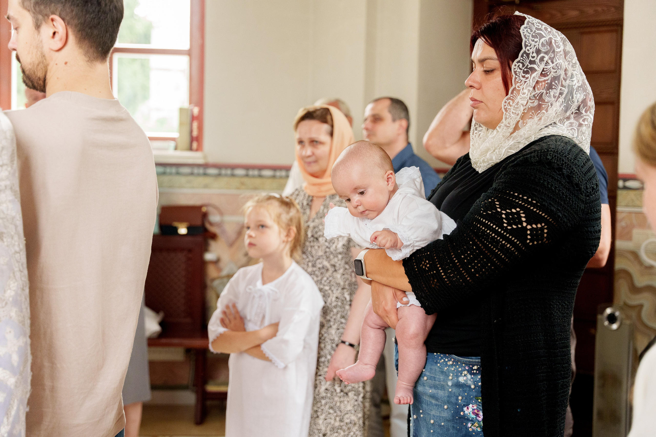 Крещение Полины. Фотограф Юлия Попова
