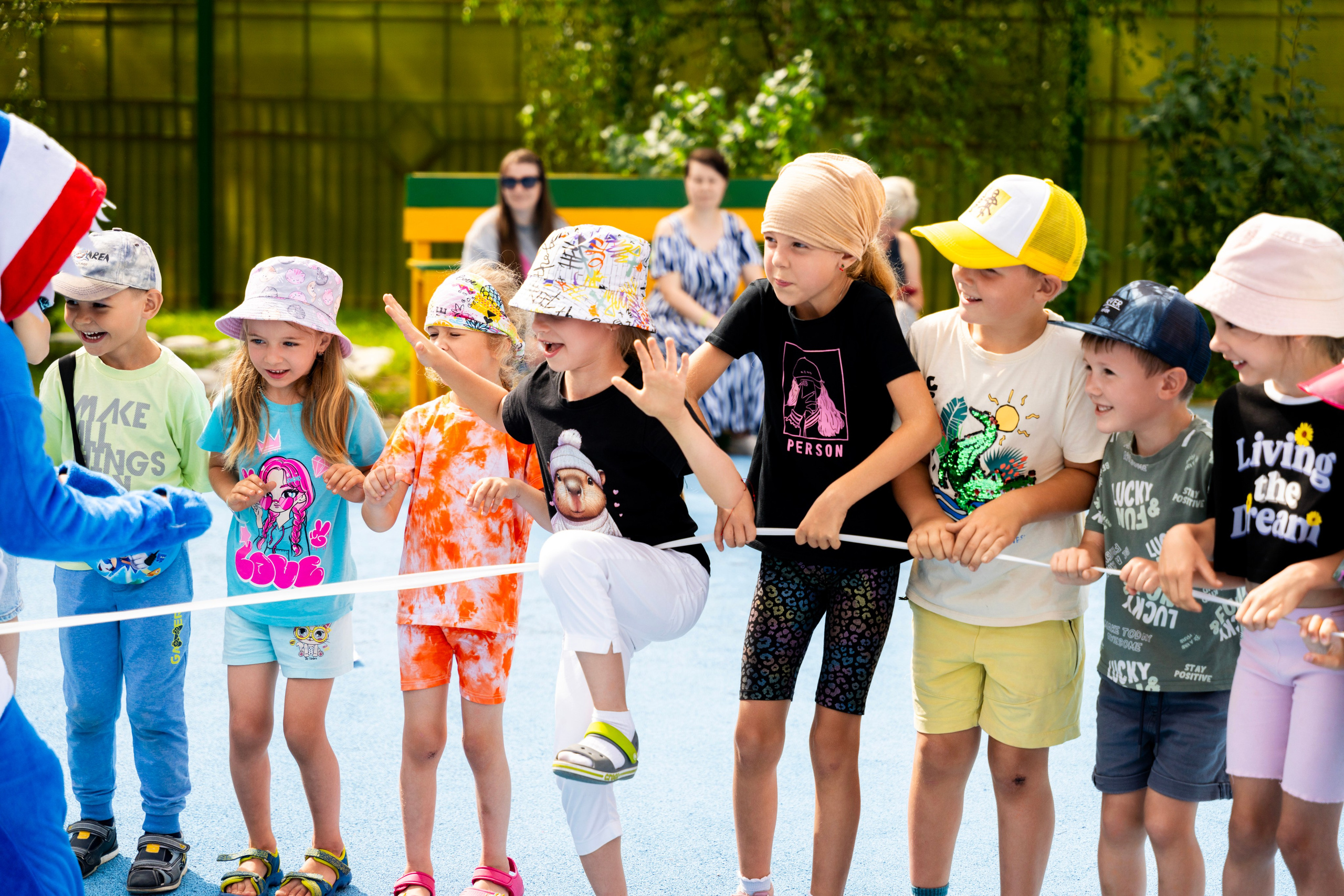 Игры на свежем воздухе. Фотограф Юлия Попова