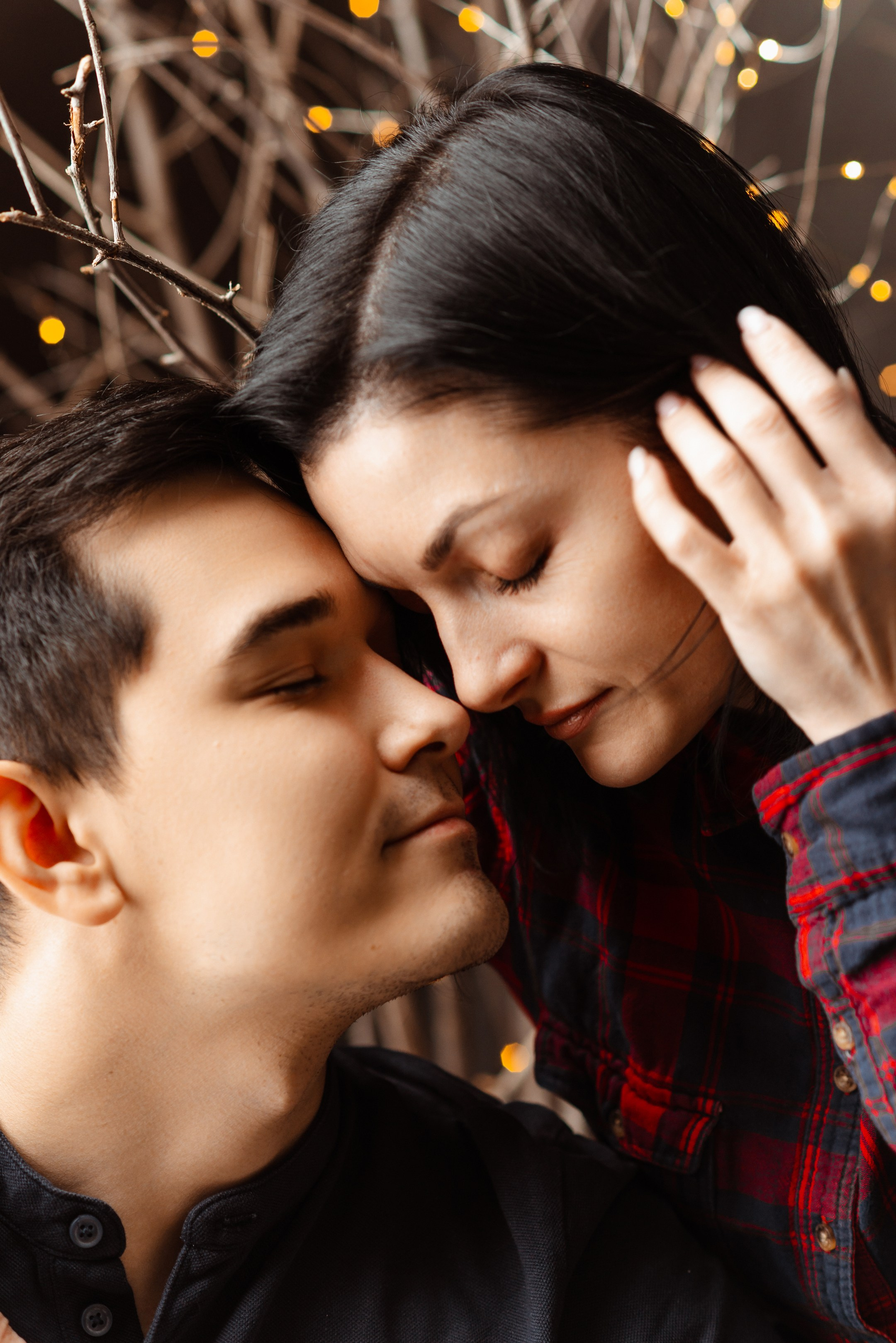 Фотосессия в новогодней студии | Лера, Стёпа и Максим. Фотограф в Самаре | Катерина Гущина