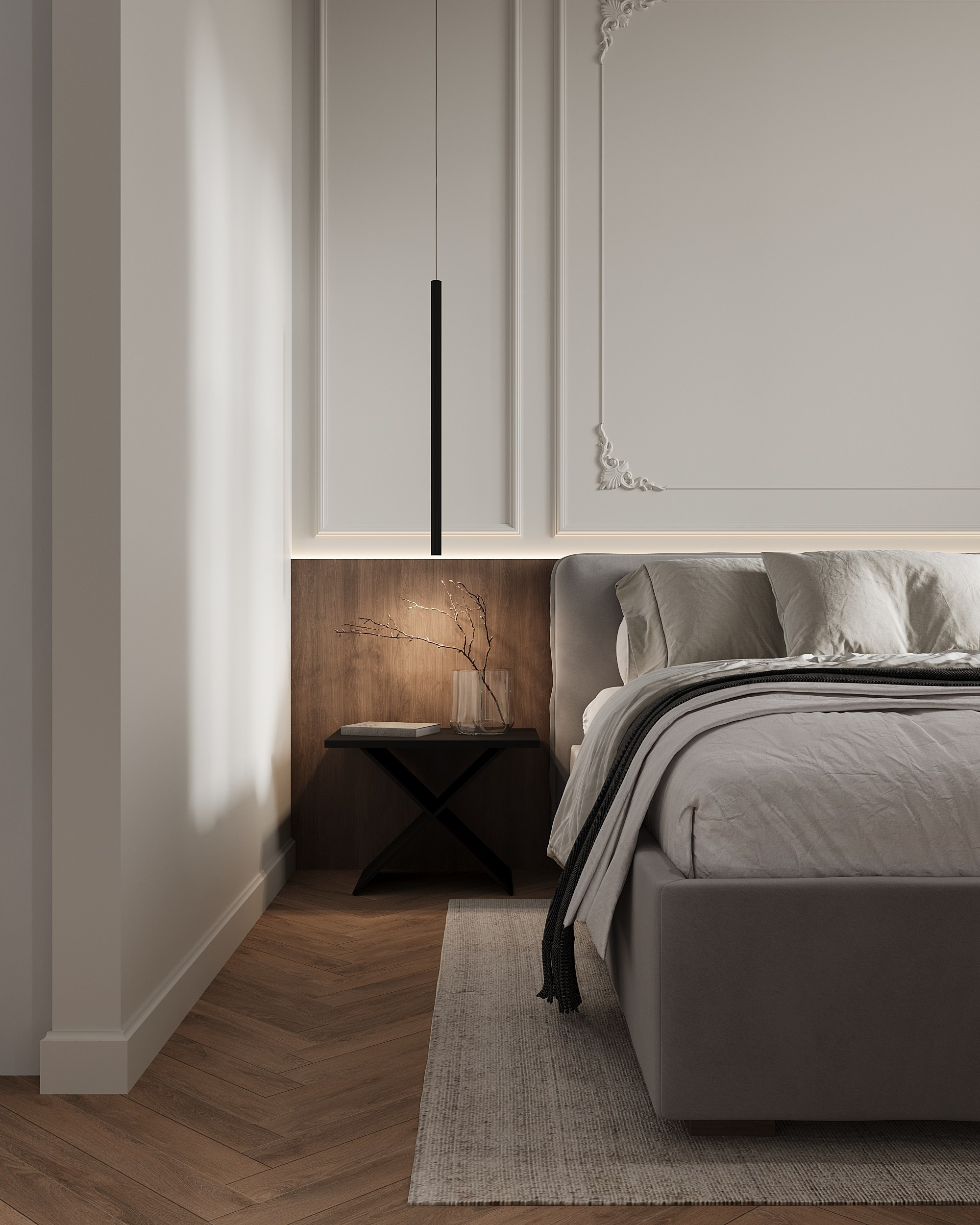 Bedroom Classic SPb. Середа Юлия | Визуализация