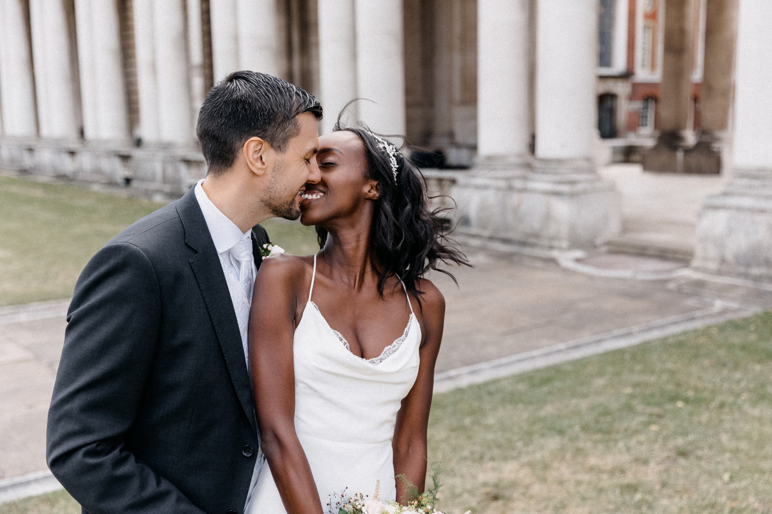 Denise & Tobias at The Old Brewery, Greenwich. Moments Catchers — Wedding Photography & Video Duo in London