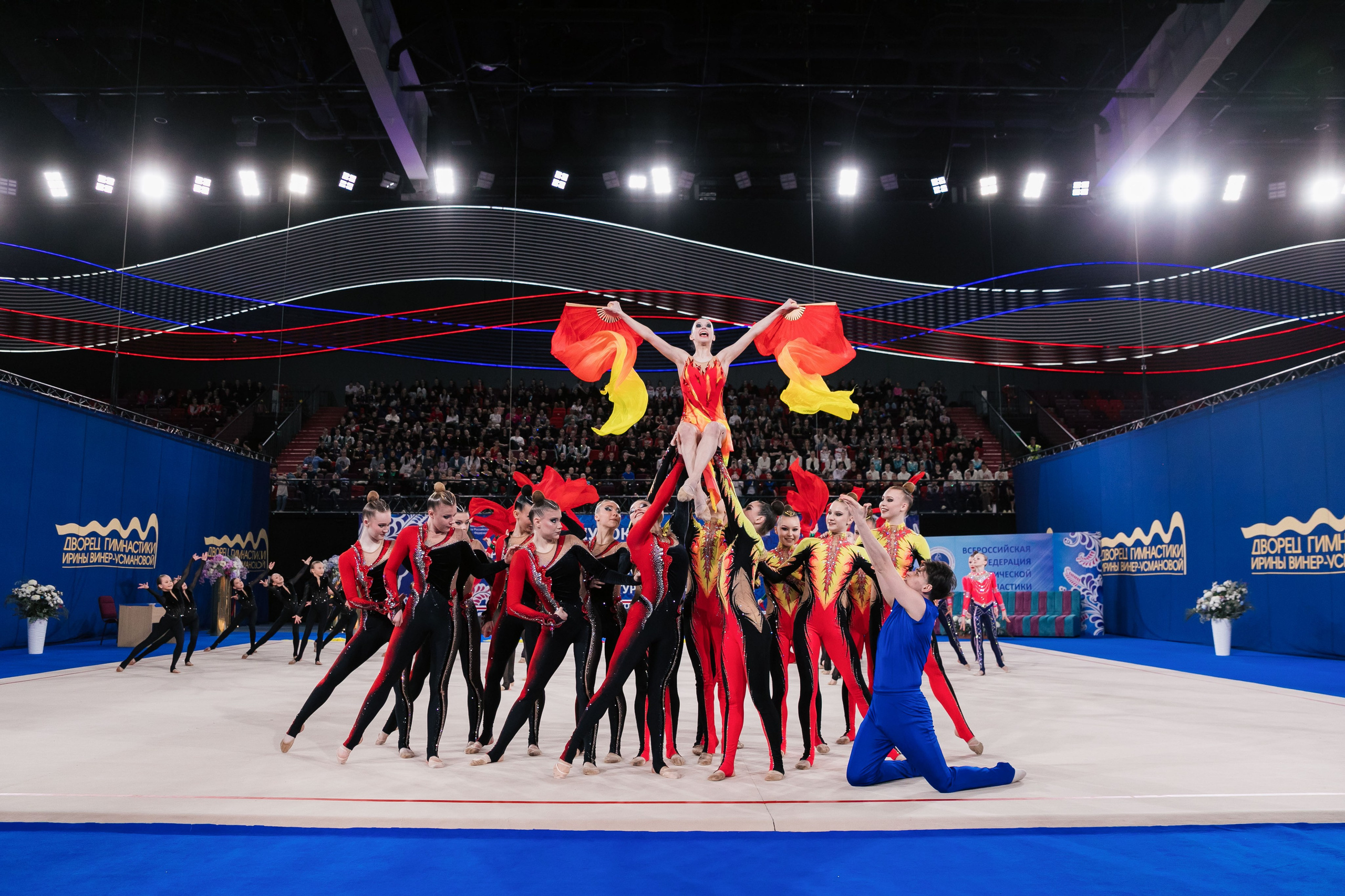 Кубок России по эстетической гимнастике 2025. Москва. Спортивный фотограф Александр Васильев. RG и AGG