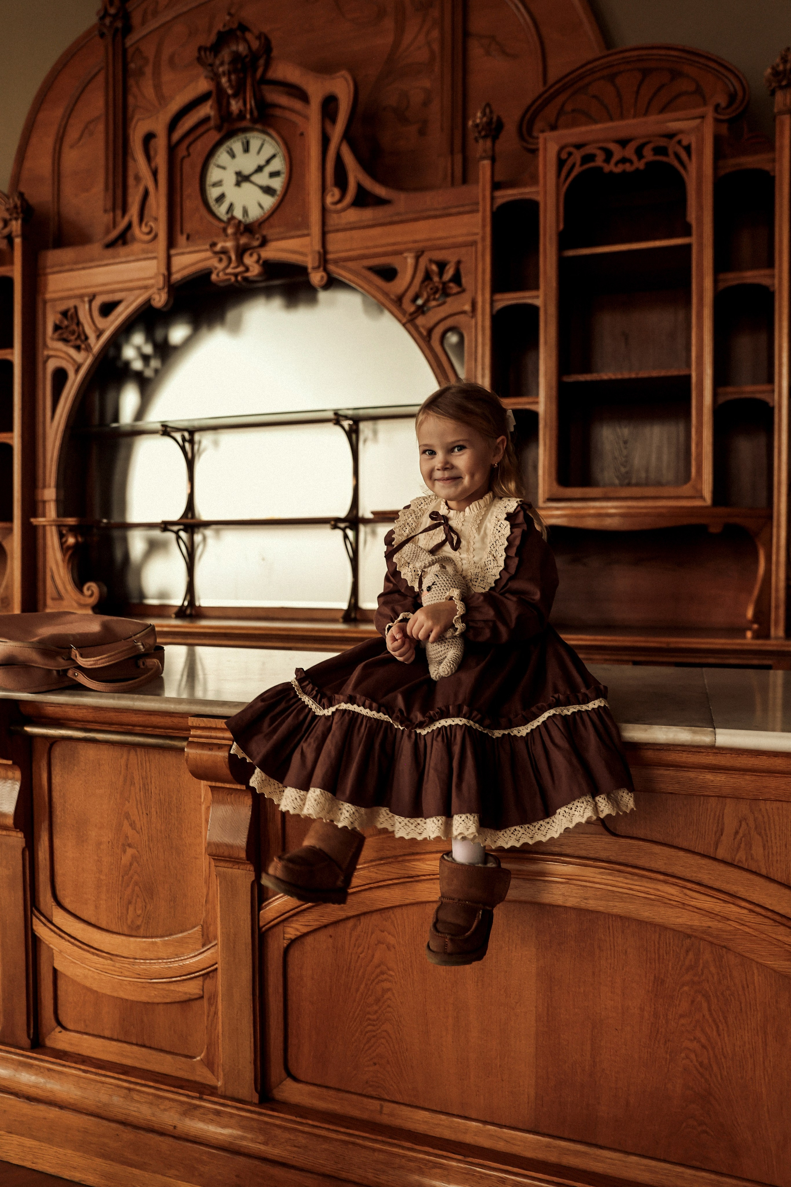 Ретро съемка на Витебском вокзале. Фотограф — Татьяна Кириллова, г. Санкт-Петербург