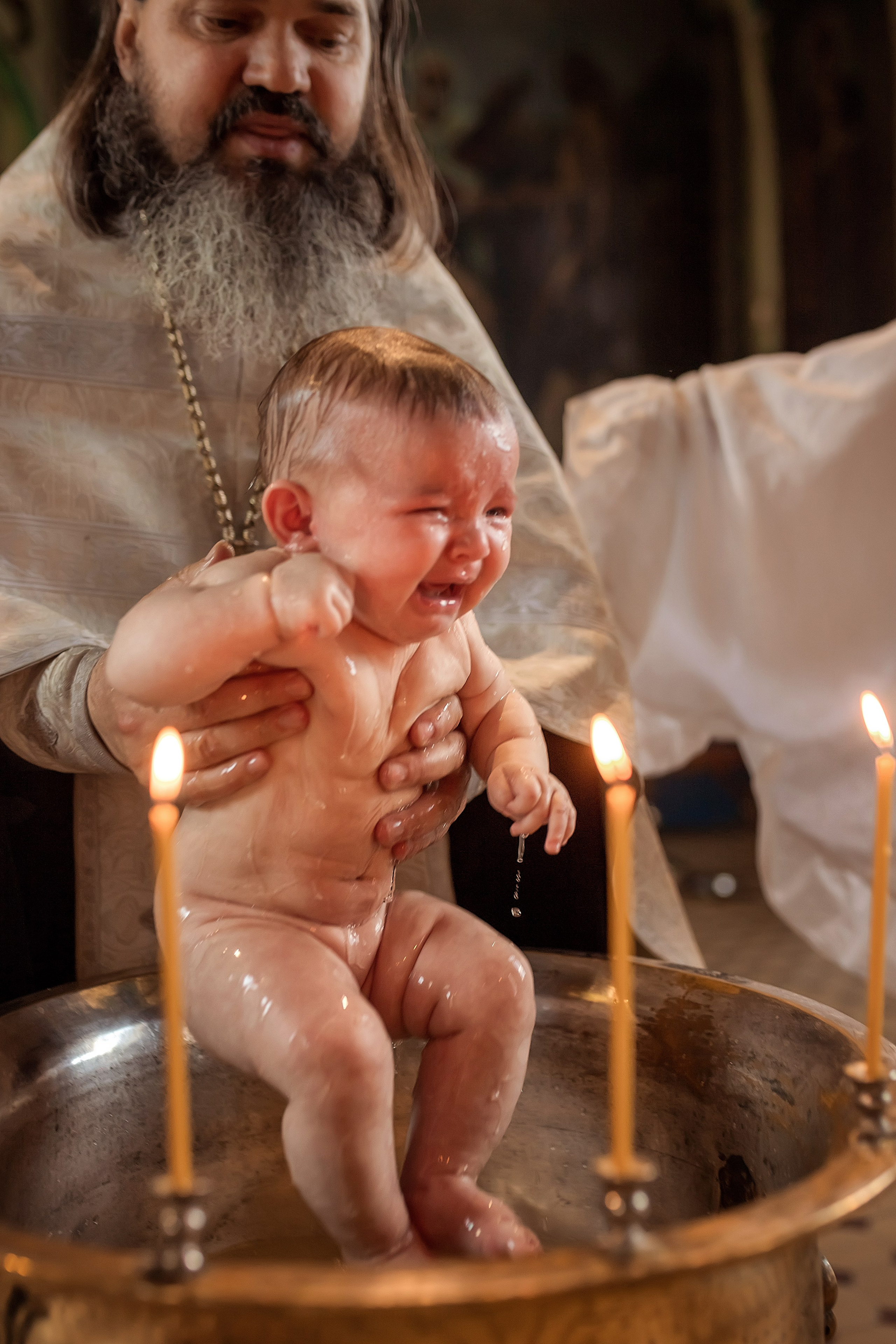 Крещение в Храме Преображения Господня в хуторе Обуховка. Олеся Семейская свадебный и семейный фотограф в Ростове-на-Дону