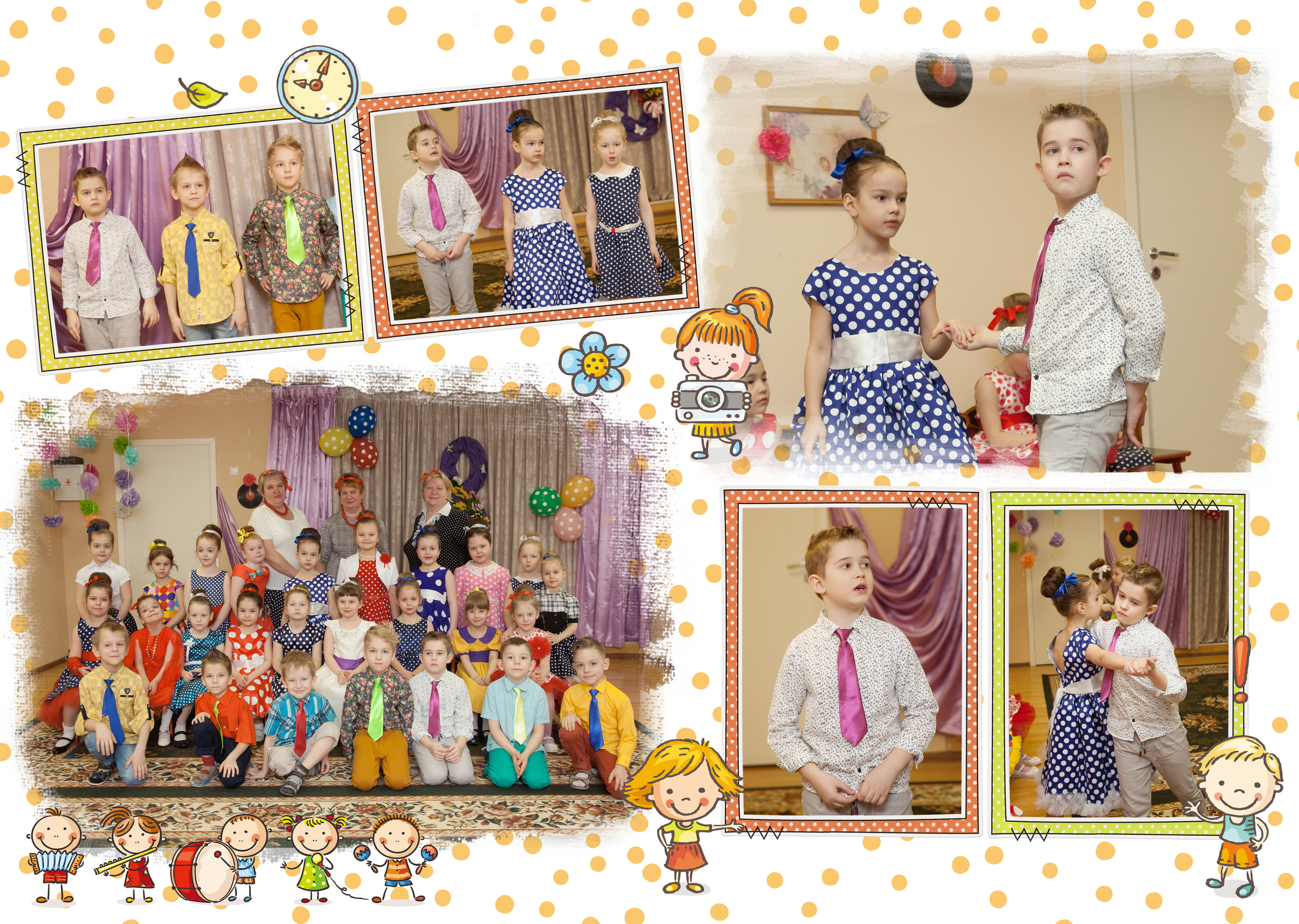 Альбом для детского сада Радуга. Выпускные альбомы Москва. Фотограф Шукурова Кристина