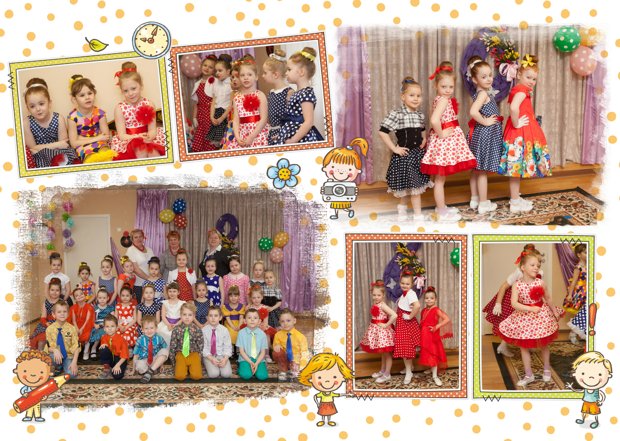 Альбом для детского сада Радуга. Выпускные альбомы Москва. Фотограф Шукурова Кристина