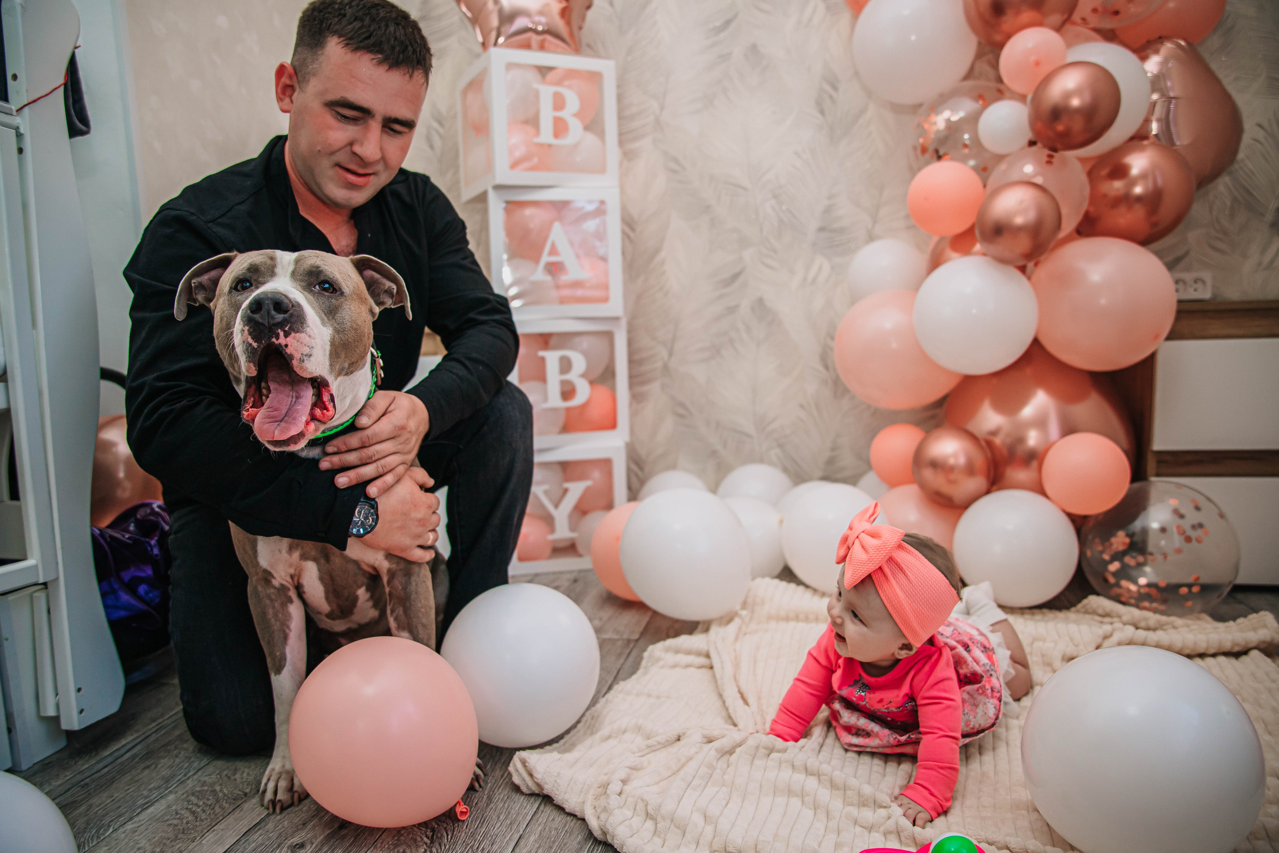 Виталине пол годика!. Фотограф Дарья Маташкова