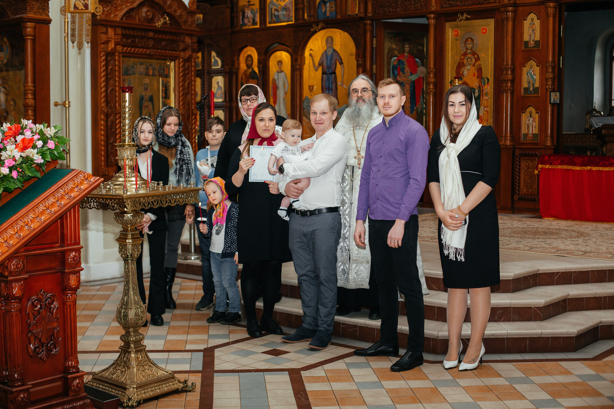 Крещение 30 апреля. Свадебный фотограф Александр Абрамов Москва / Зеленоград