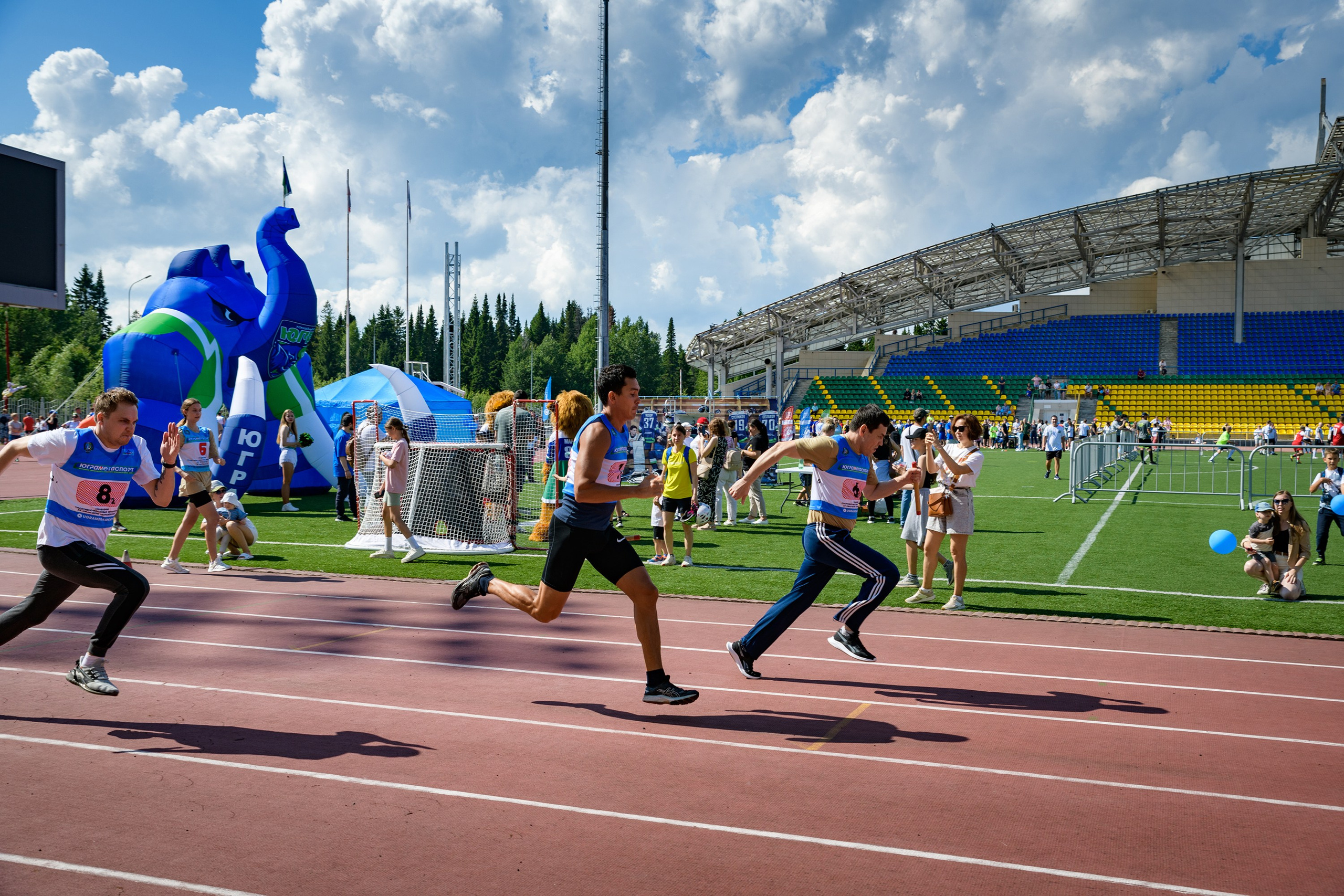 Спортивный праздник «Сибирское здоровье». Фотограф в Ханты-Мансийске Евгений Жуланов