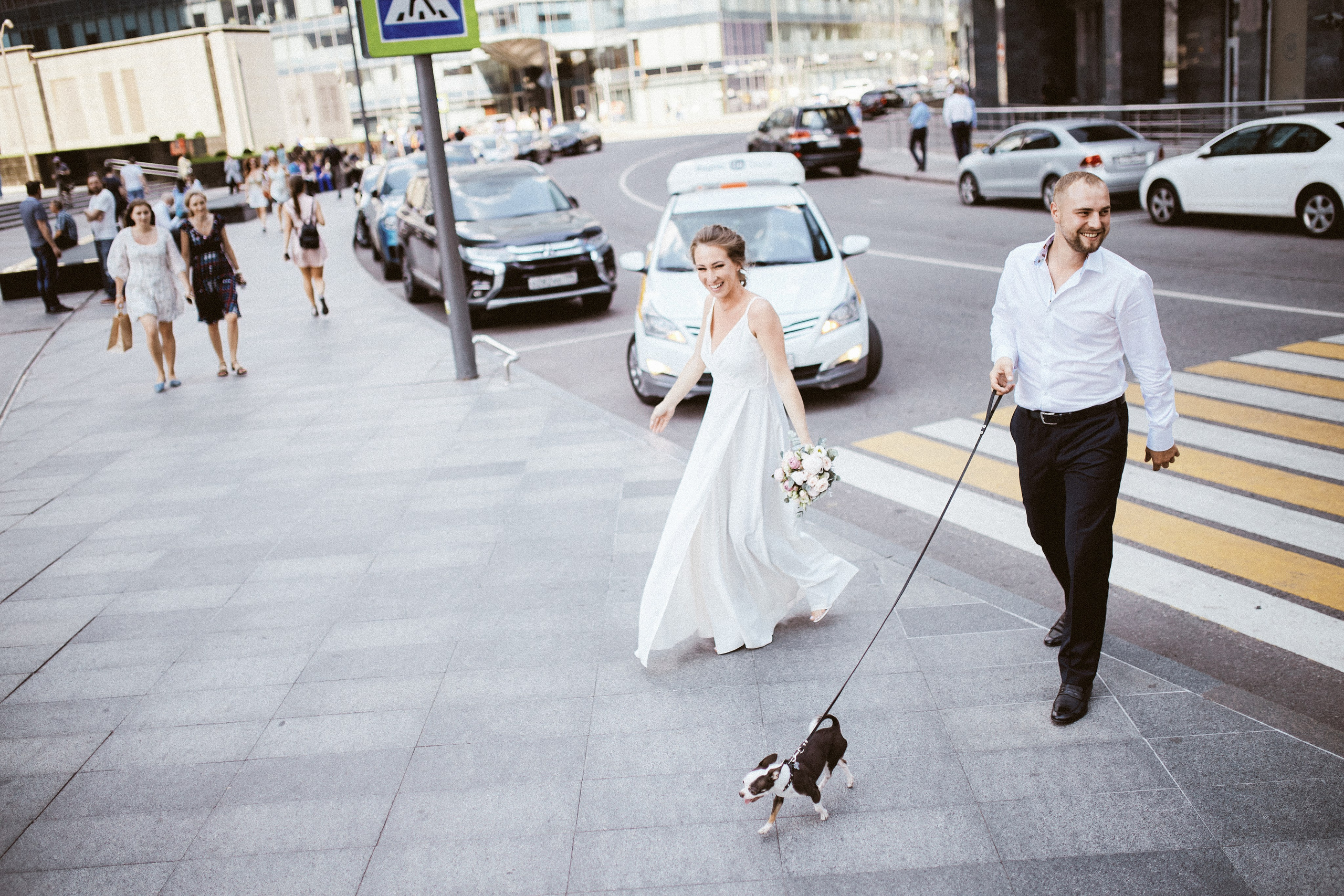 Свадьба в Сити. Портретный фотограф в Москве Мария Варлей
