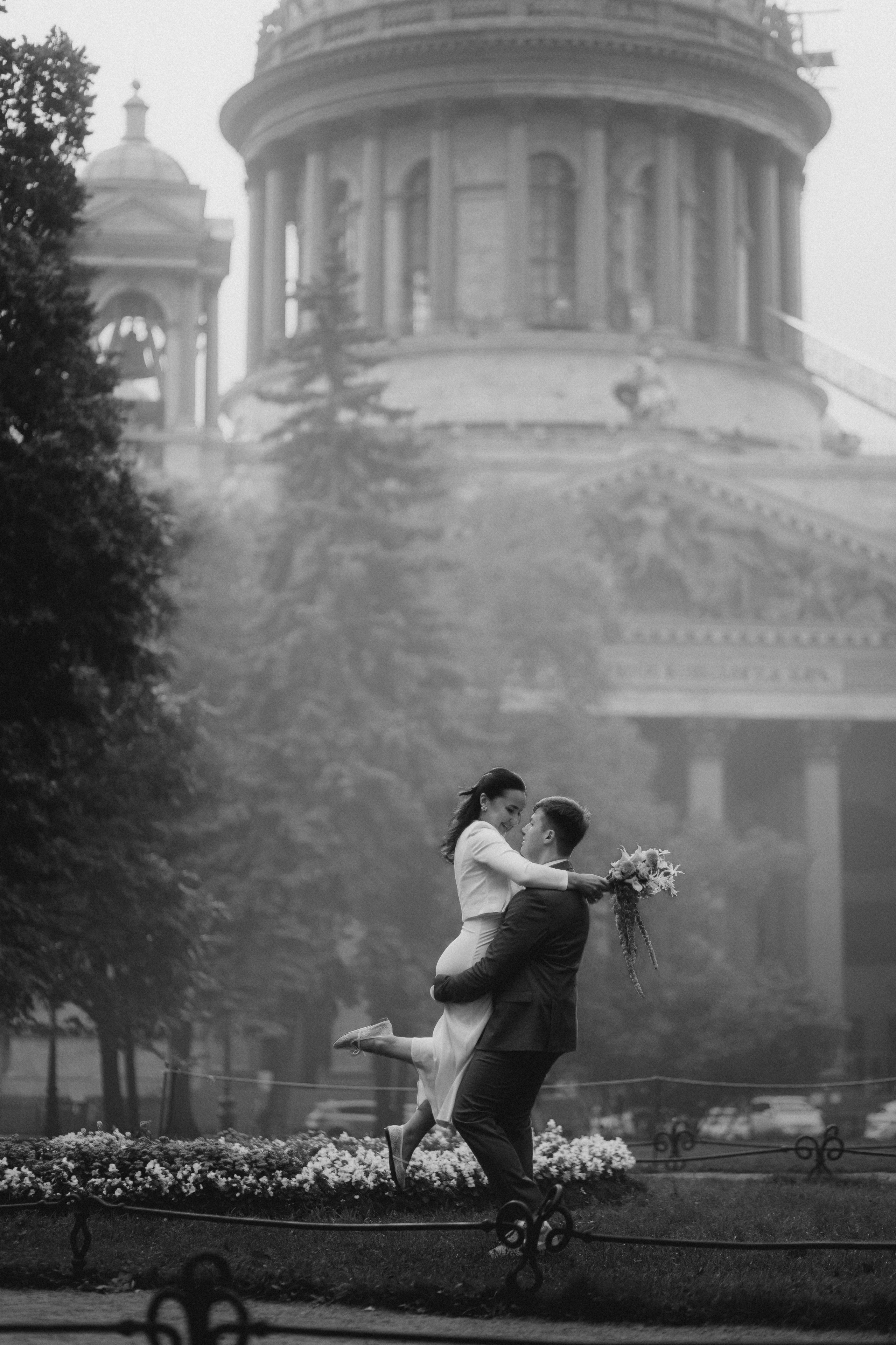 У Исаакия. Портретный фотограф в Санкт-Петербурге