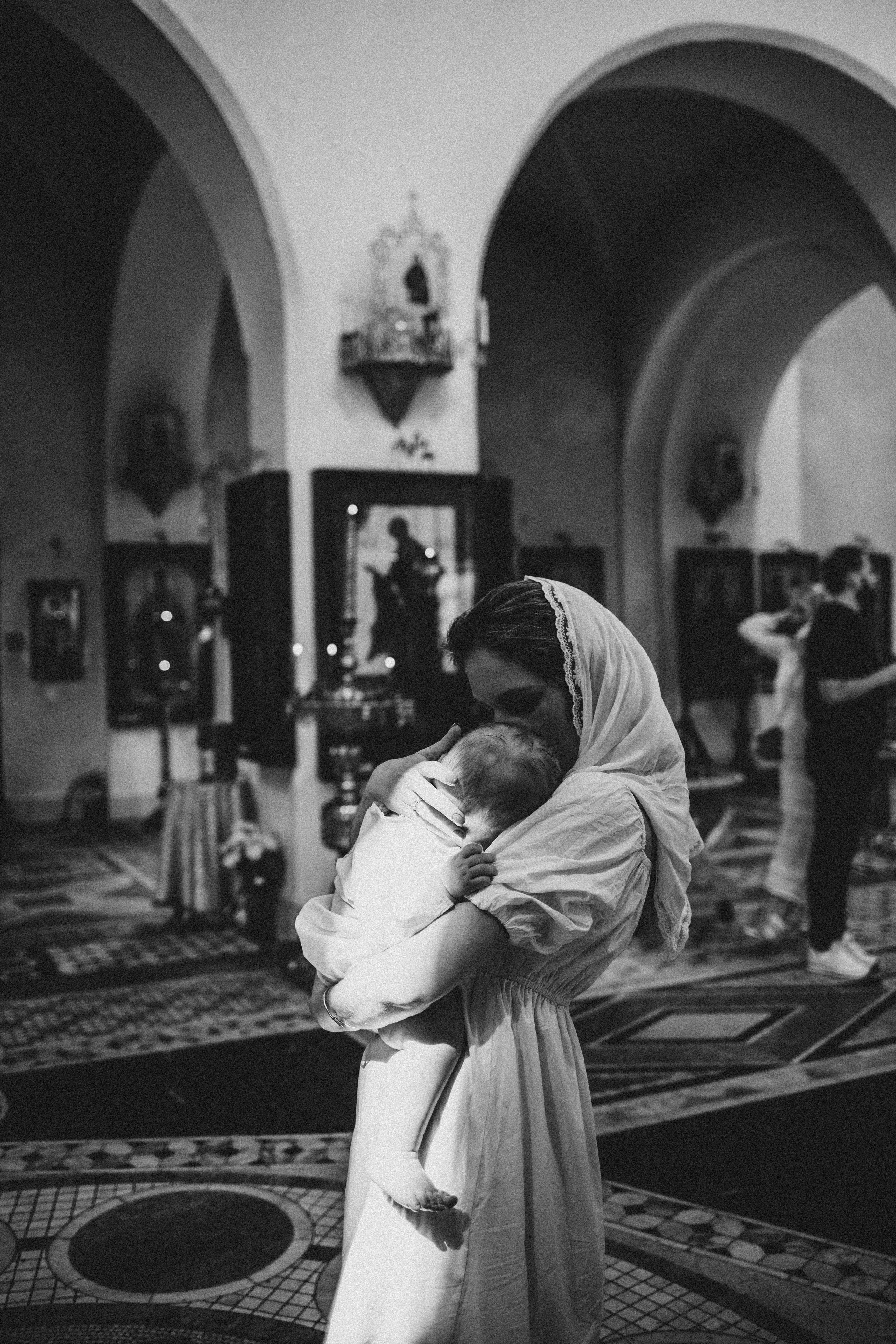 Крещение Миши. Семейный и детский фотограф в Москве Александра Нараевская