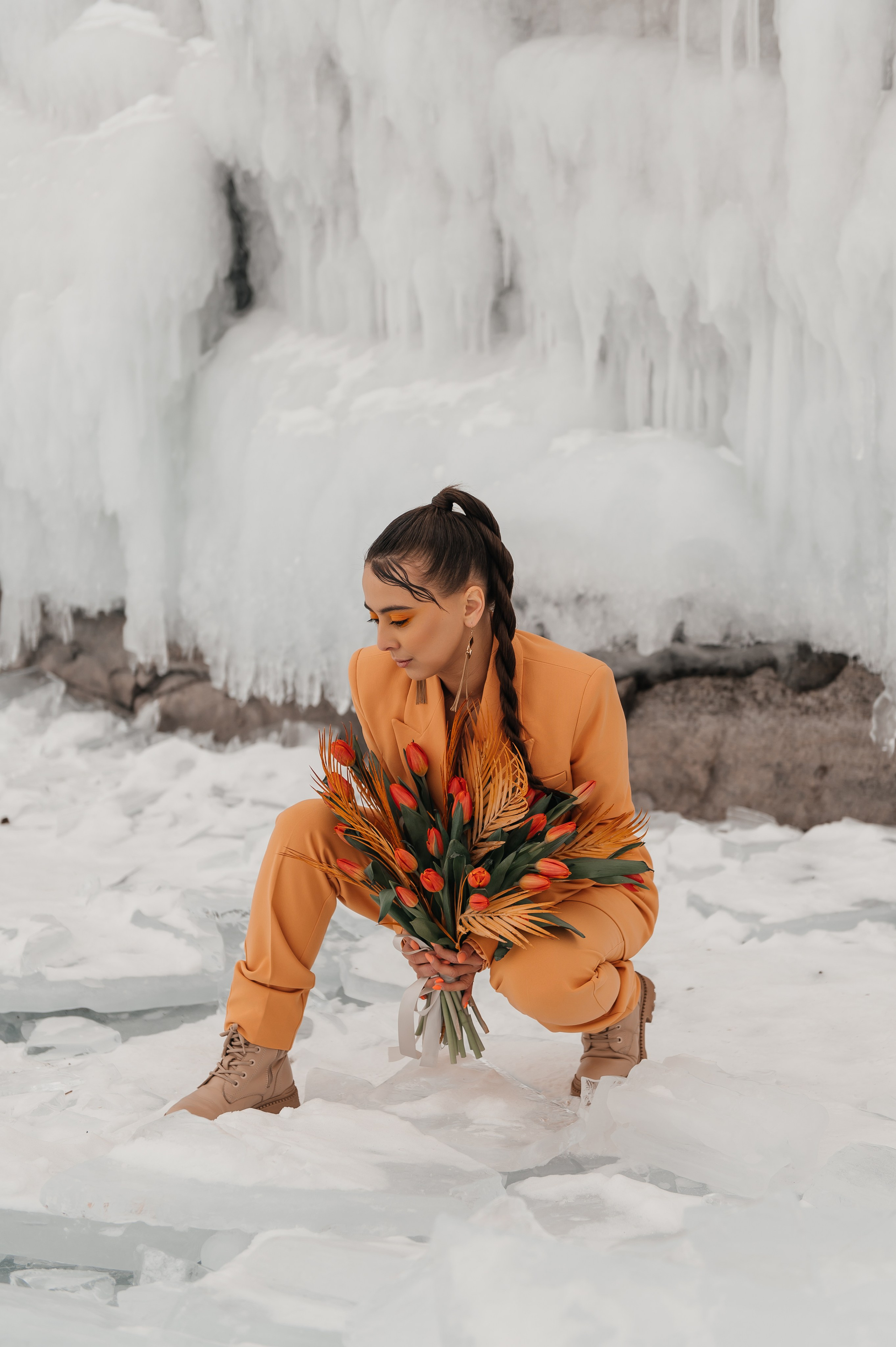 Женская съемка на Байкале. Фотограф Москва и Видеограф Москва