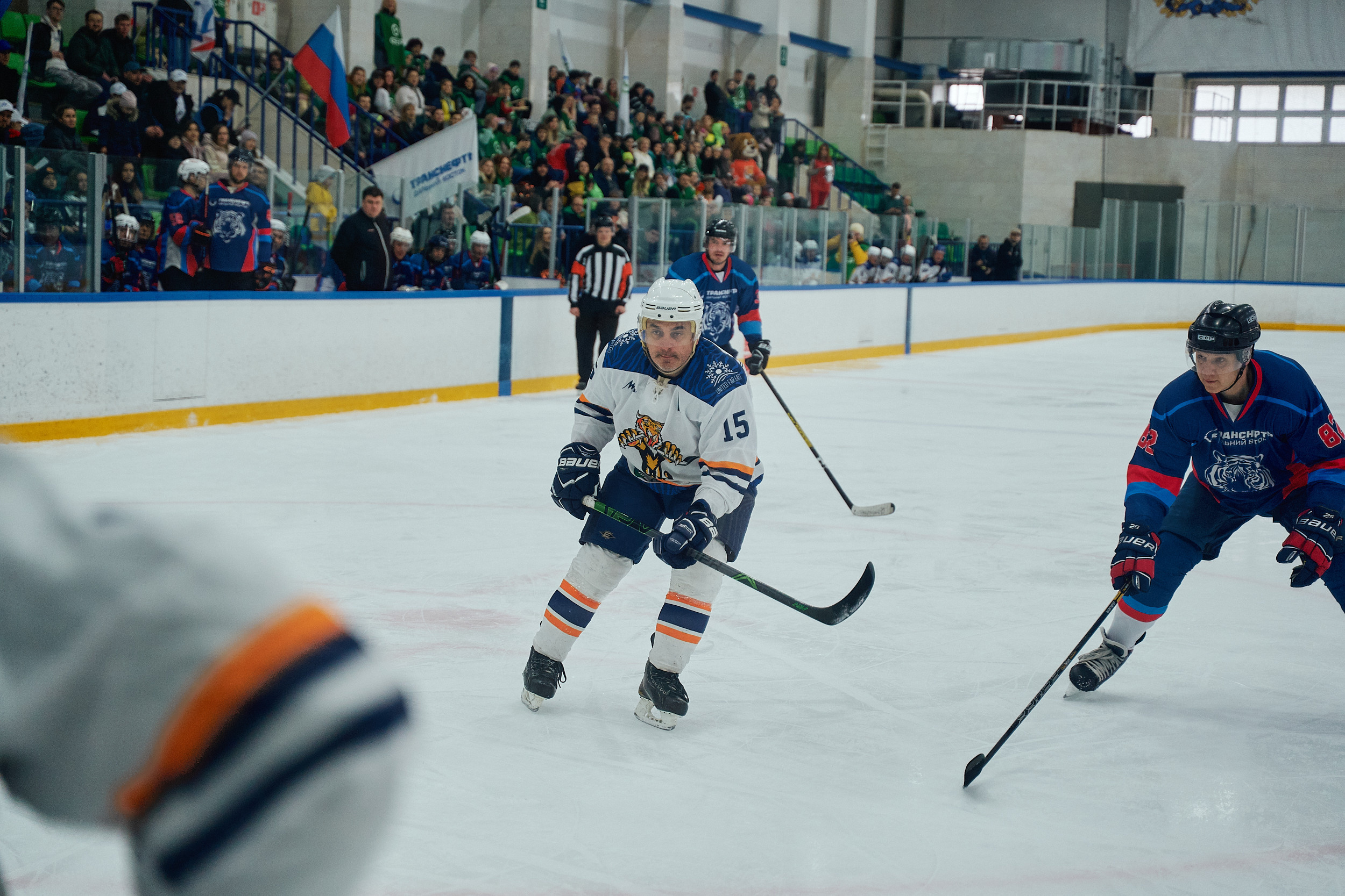 Транснефть и Газпром дружеский матч по хоккею. Фотограф в Хабаровске