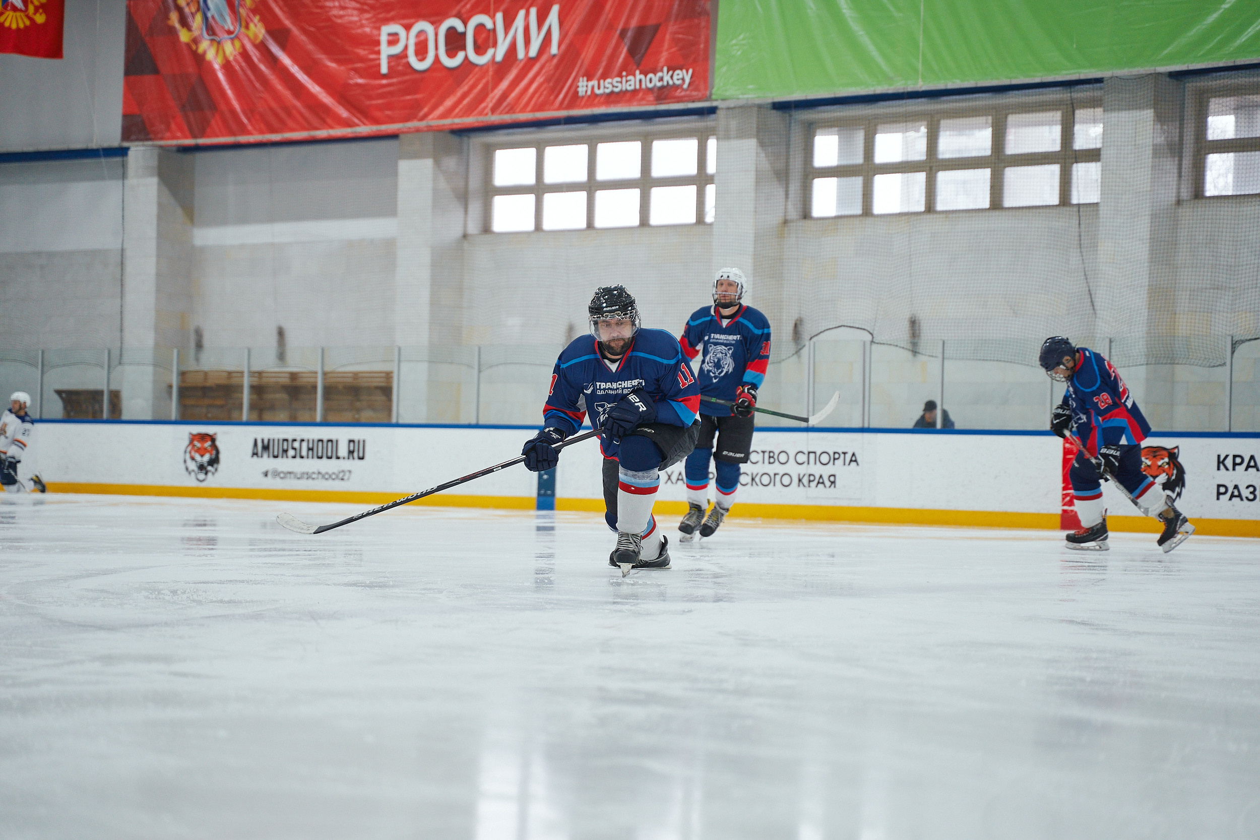 Транснефть и Газпром дружеский матч по хоккею. Фотограф в Хабаровске