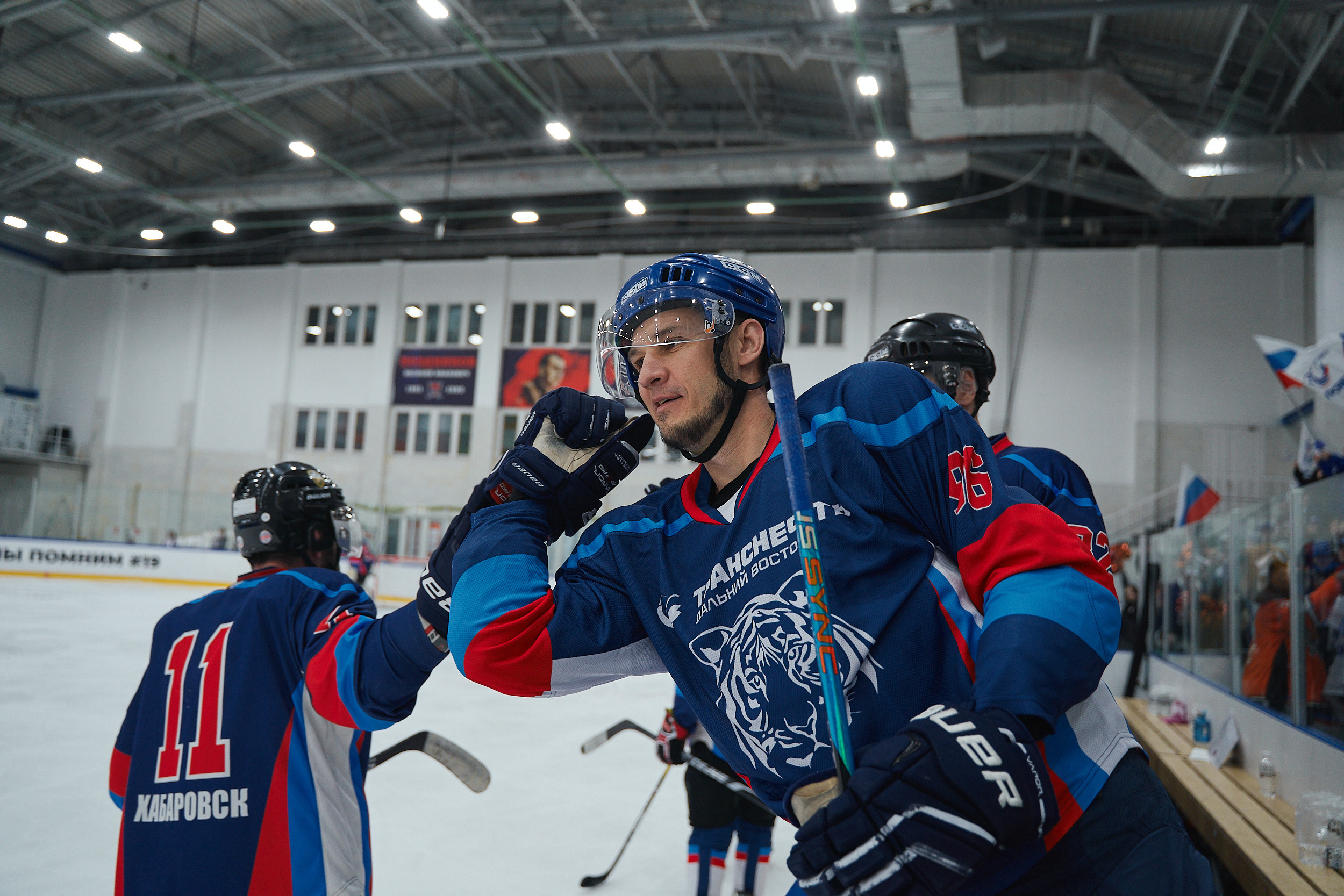 Транснефть и Газпром дружеский матч по хоккею. Фотограф в Хабаровске