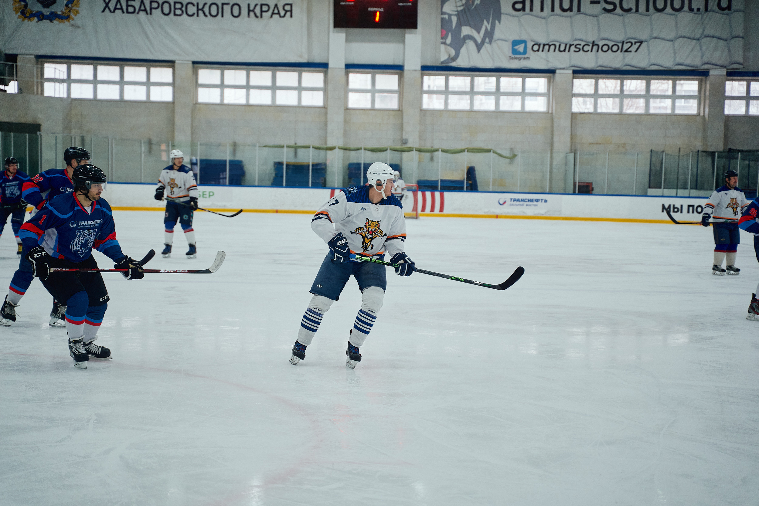 Транснефть и Газпром дружеский матч по хоккею. Фотограф в Хабаровске