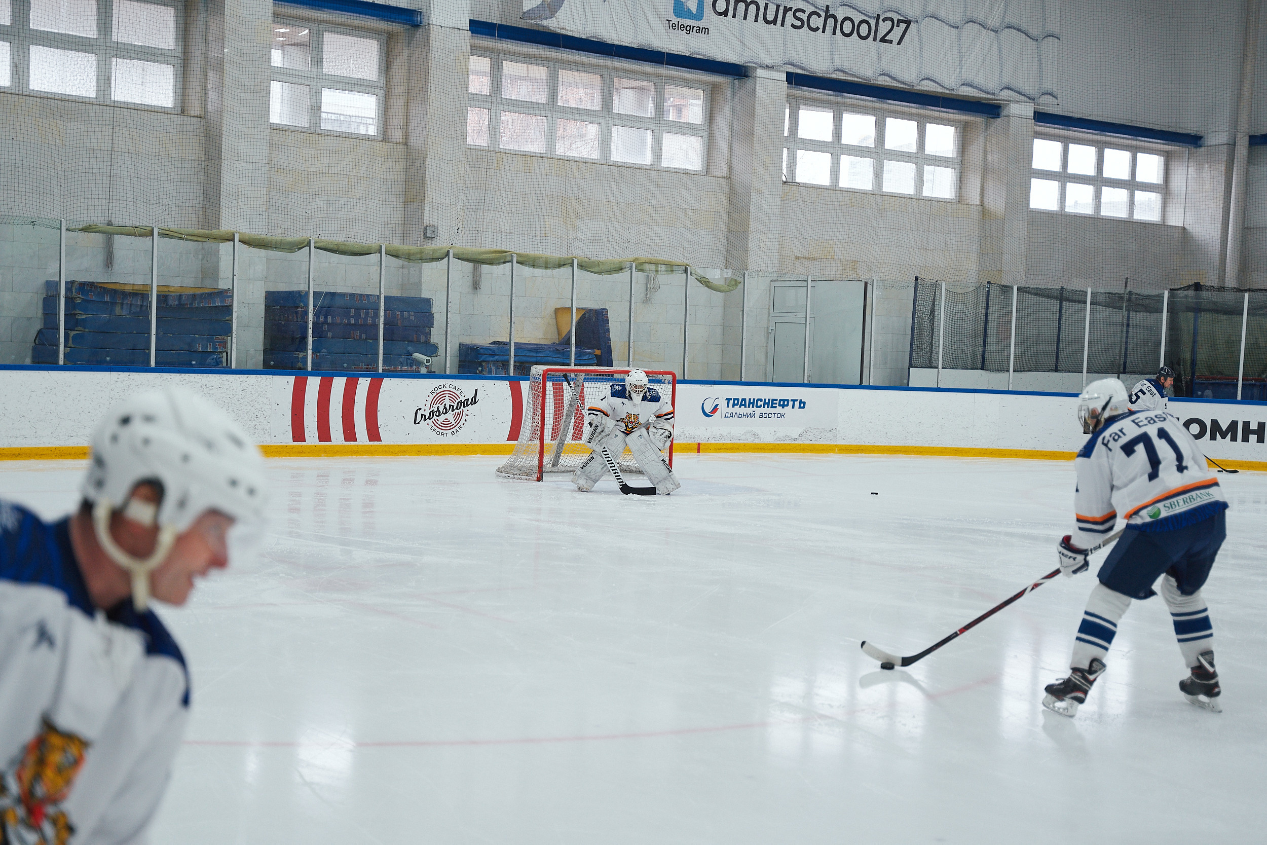 Транснефть и Газпром дружеский матч по хоккею. Фотограф в Хабаровске