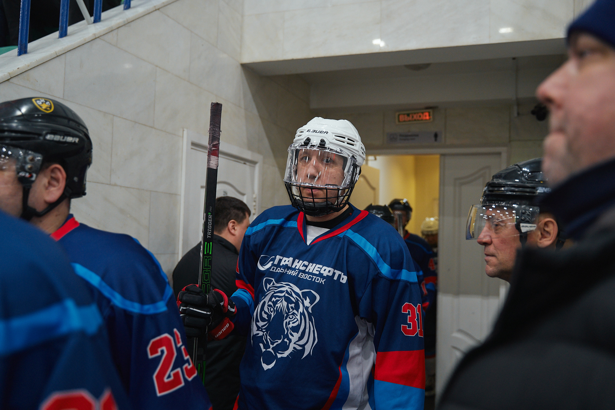 Транснефть и Газпром дружеский матч по хоккею. Фотограф в Хабаровске