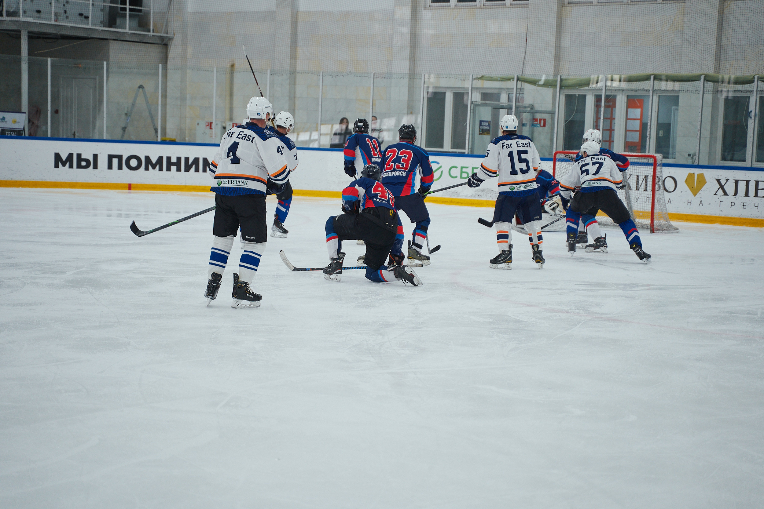 Транснефть и Газпром дружеский матч по хоккею. Фотограф в Хабаровске