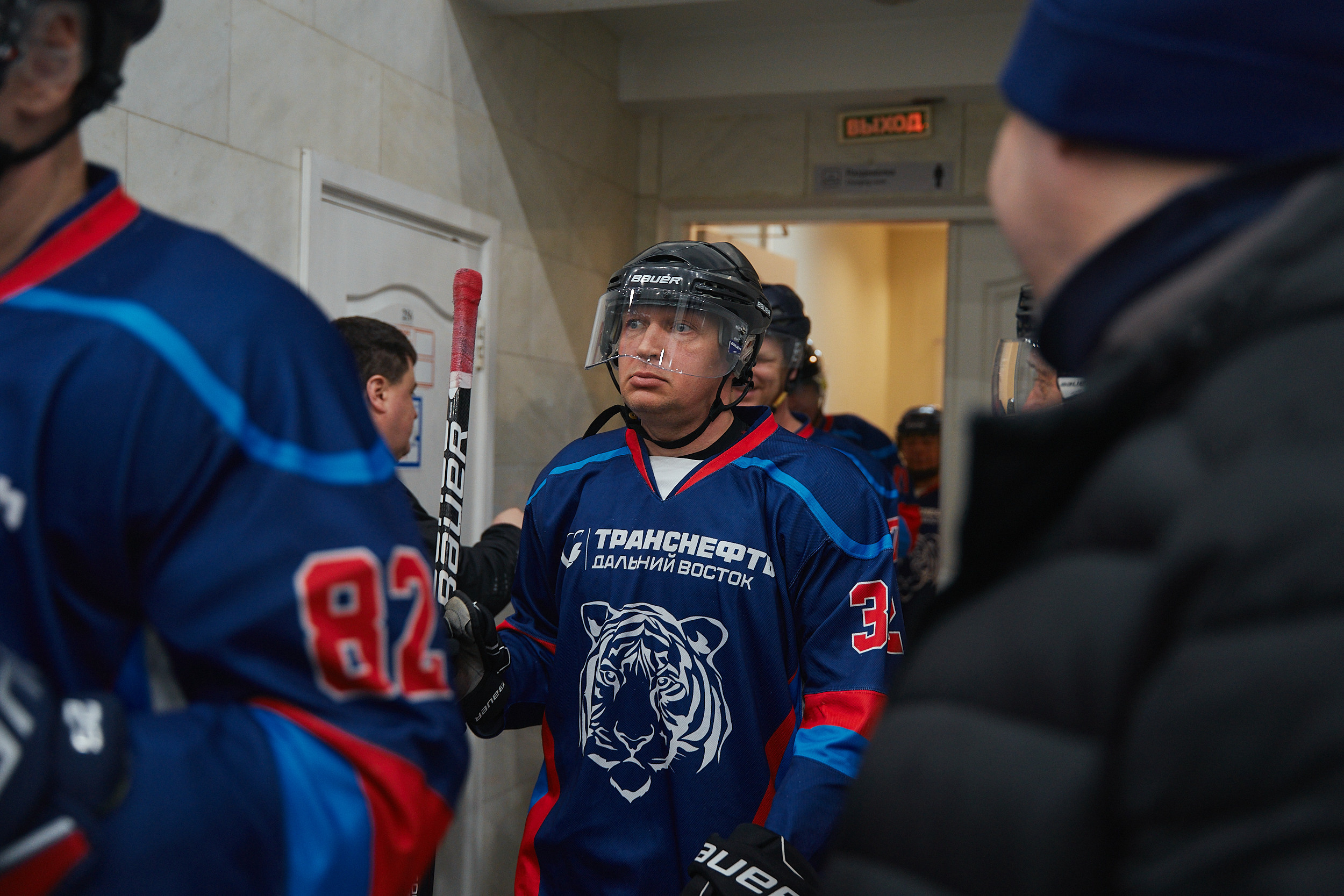 Транснефть и Газпром дружеский матч по хоккею. Фотограф в Хабаровске