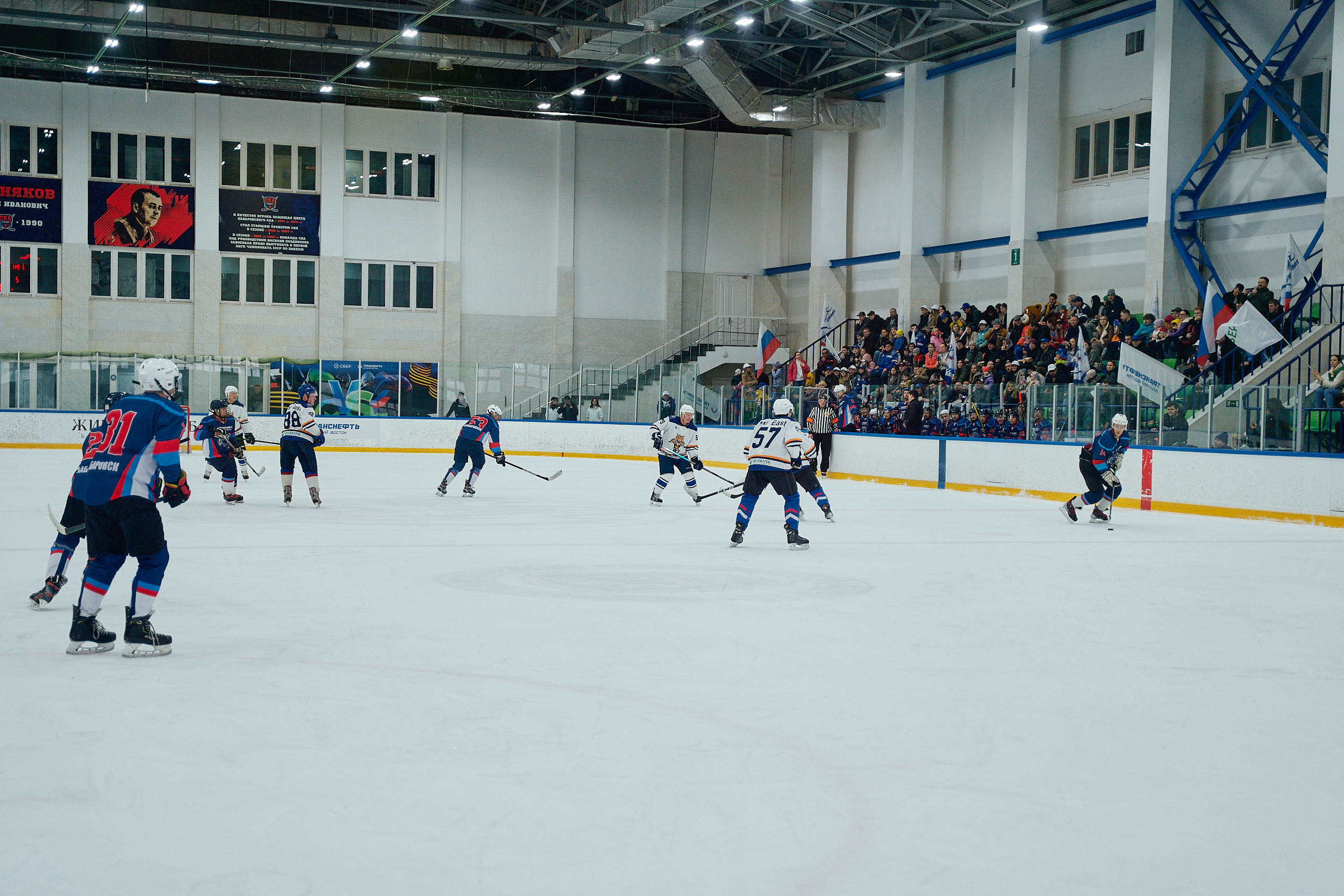 Транснефть и Газпром дружеский матч по хоккею. Фотограф в Хабаровске