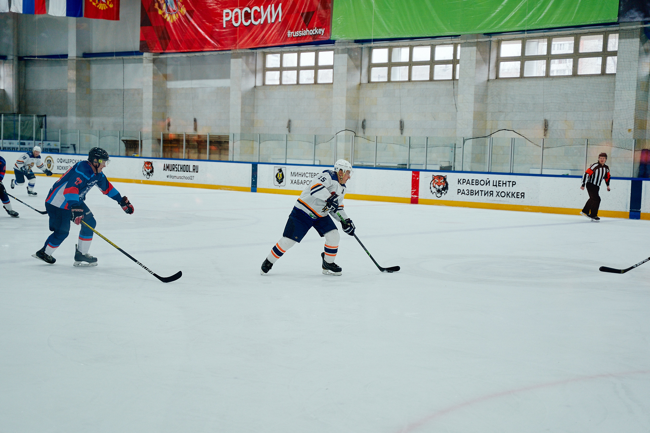 Транснефть и Газпром дружеский матч по хоккею. Фотограф в Хабаровске