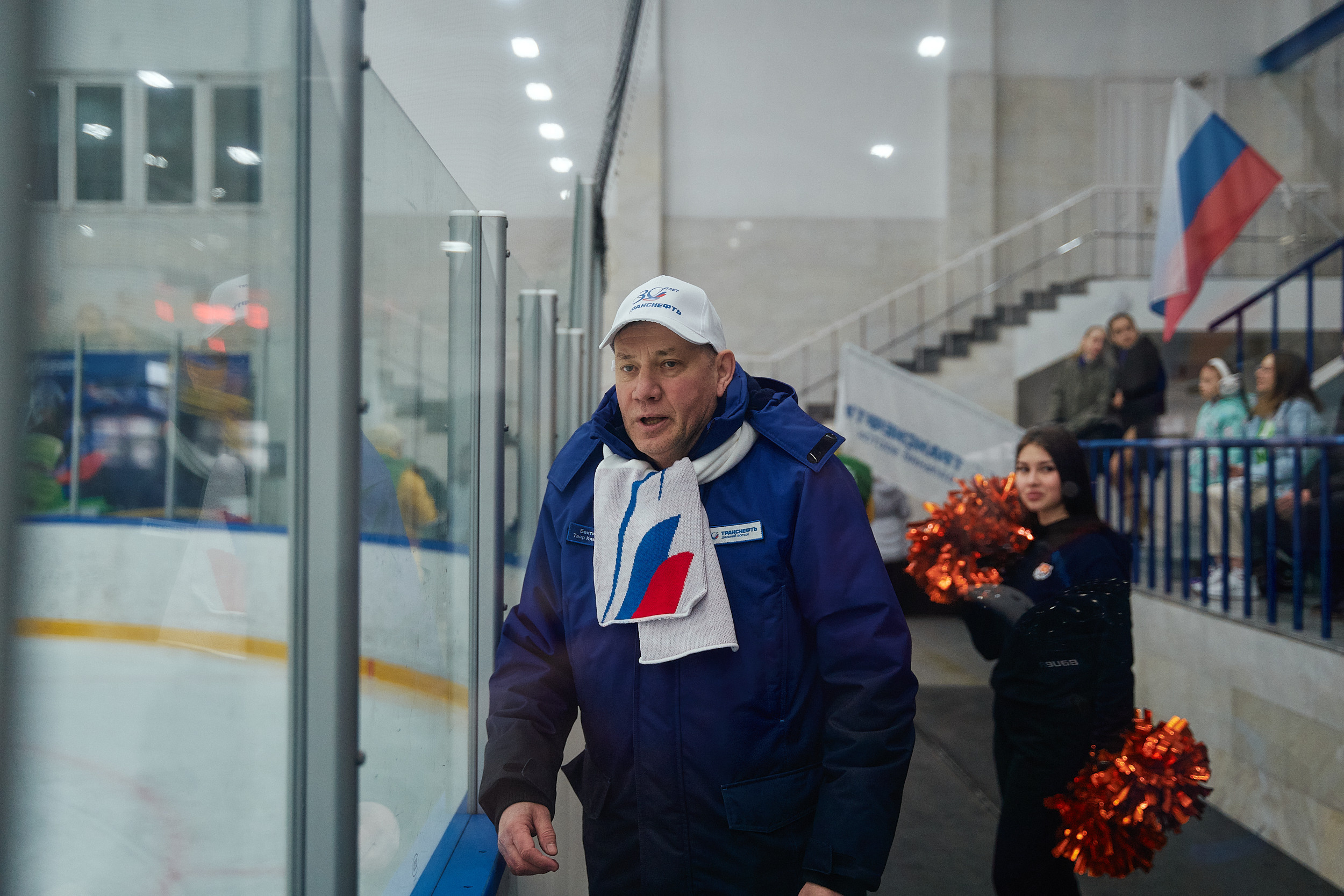 Транснефть и Газпром дружеский матч по хоккею. Фотограф в Хабаровске