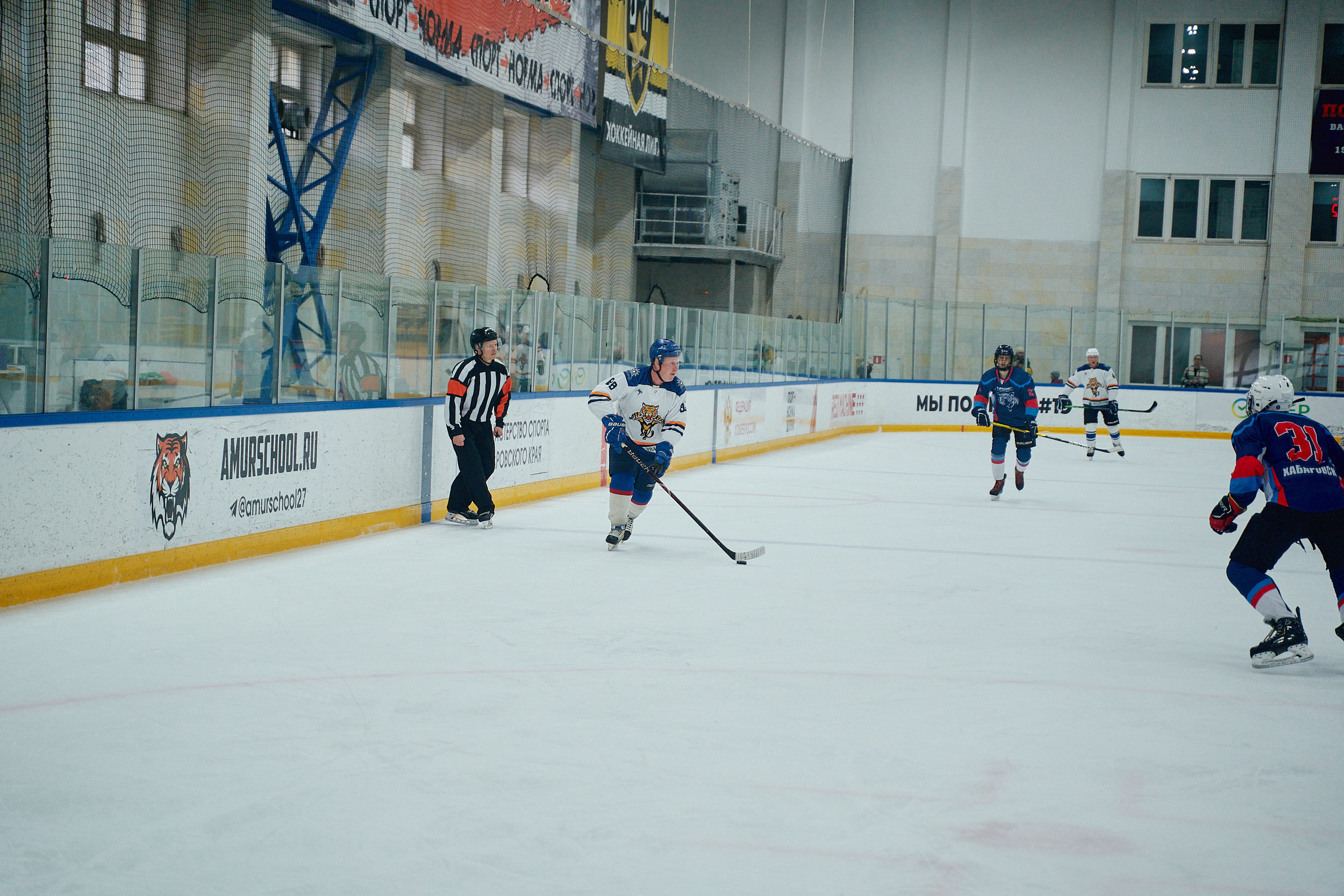 Транснефть и Газпром дружеский матч по хоккею. Фотограф в Хабаровске