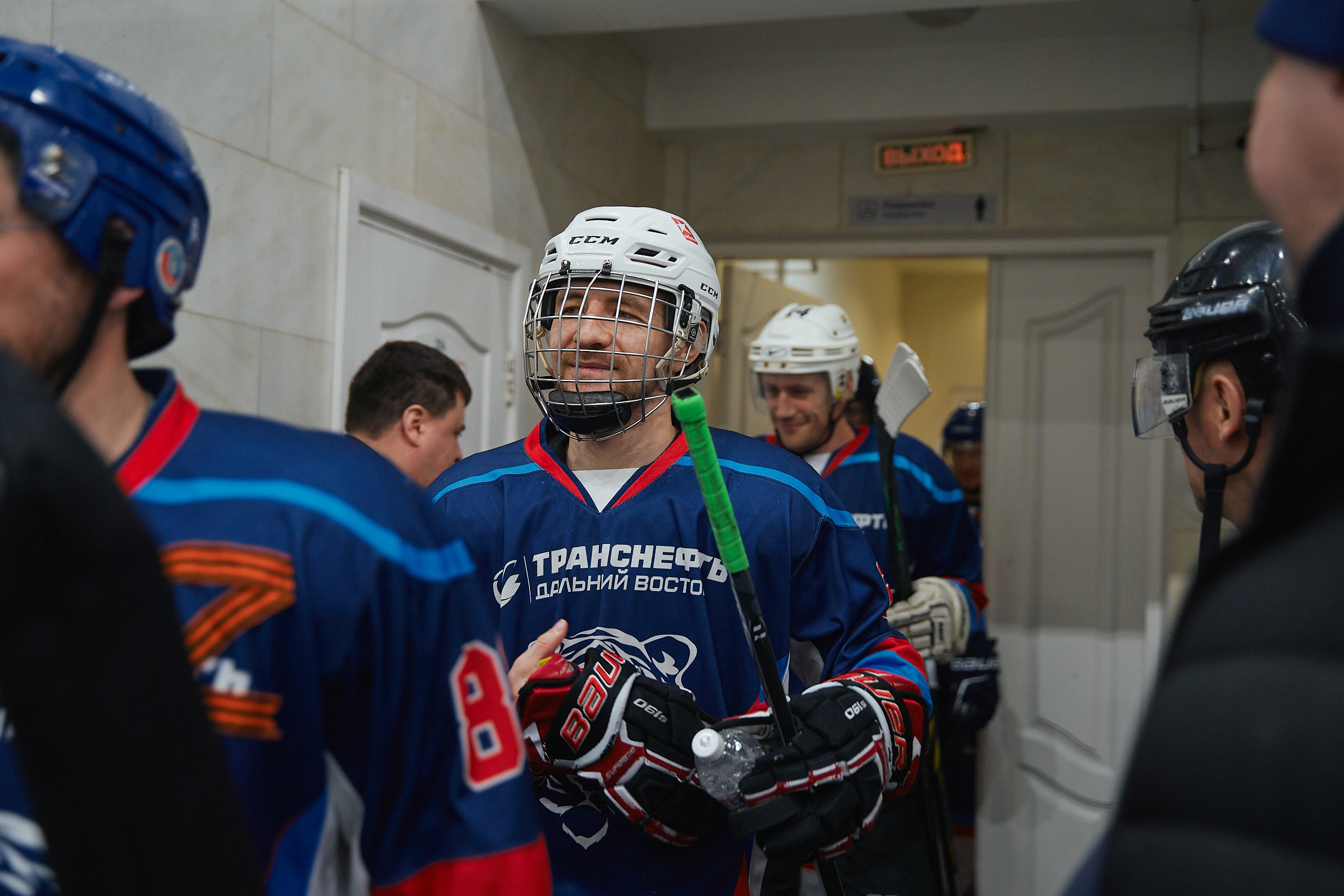 Транснефть и Газпром дружеский матч по хоккею. Фотограф в Хабаровске