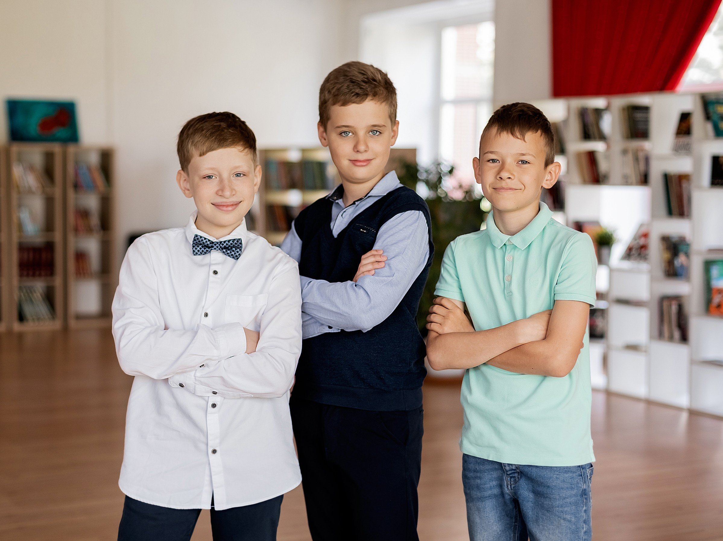 Фотосъёмка в библиотеке 