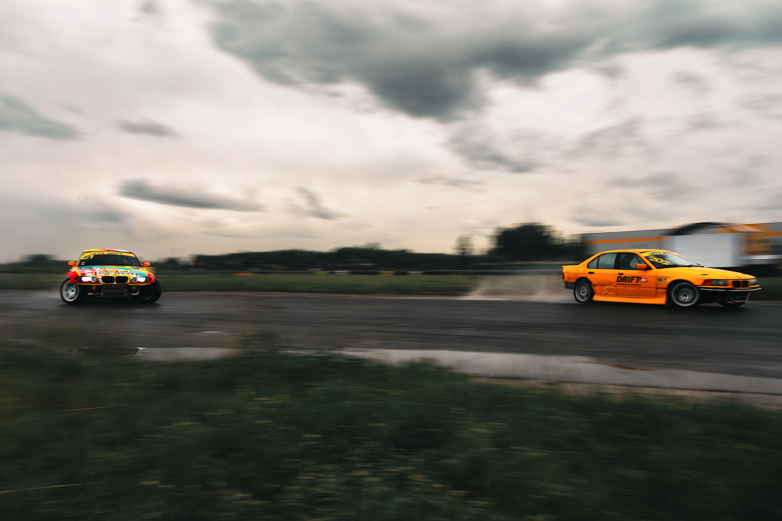 Фоторепортаж с «Больших Гонок» — дрифт, драг, звук