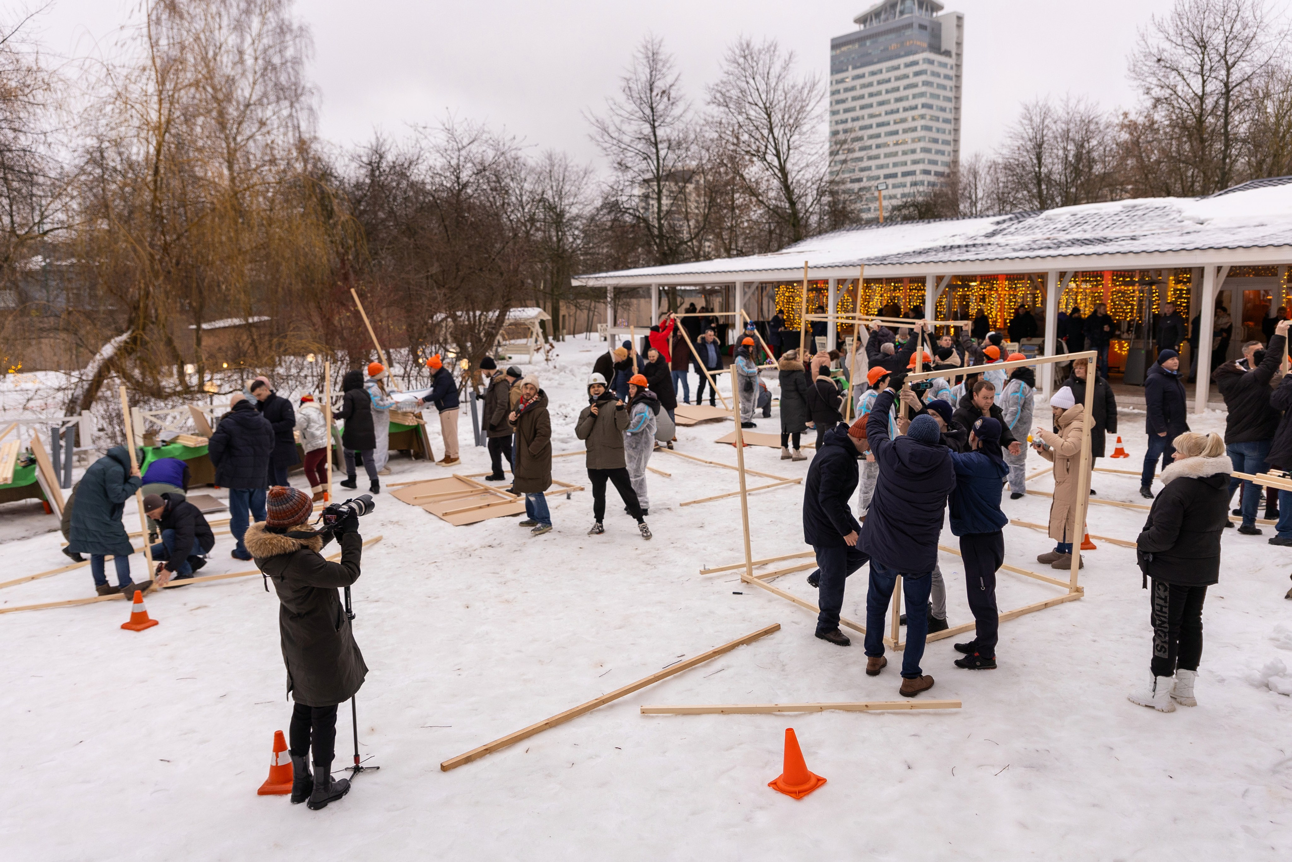 Новогодний корпоратив. Фотограф в Москве Десятова Ксения