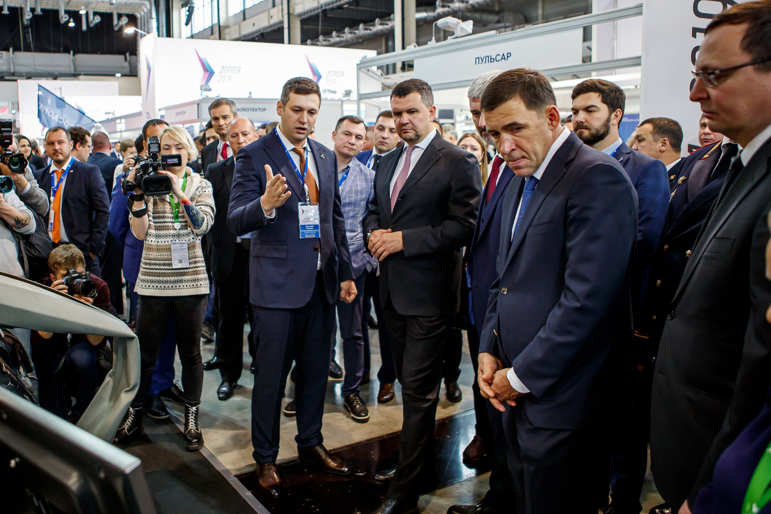 Фотосъёмка работы стенда для Предприятия ПИК. Фотограф на выставку в Москве