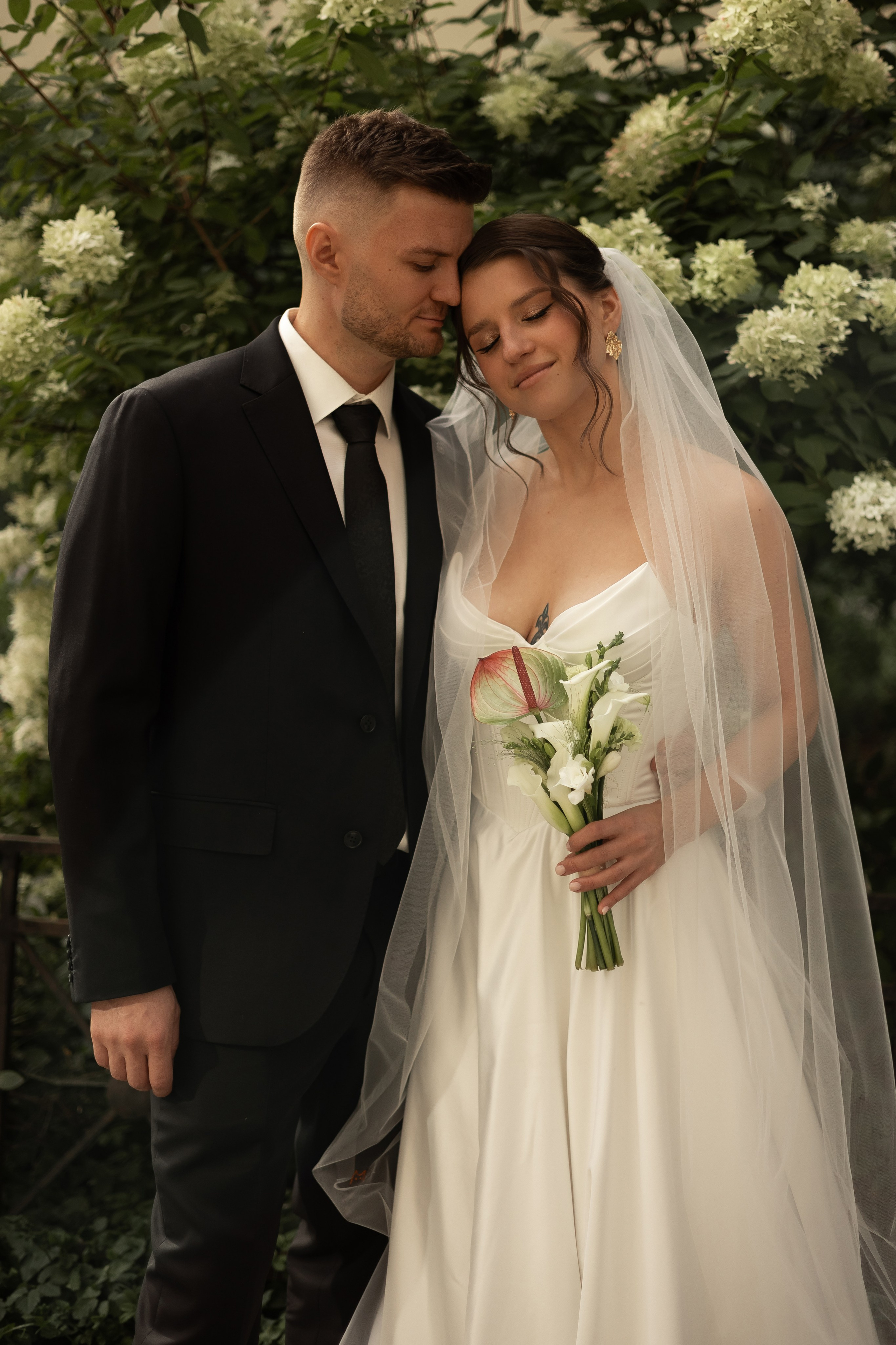 Серая кошка и рыжий кот. Свадебный и семейный фотограф Арина Кулёва