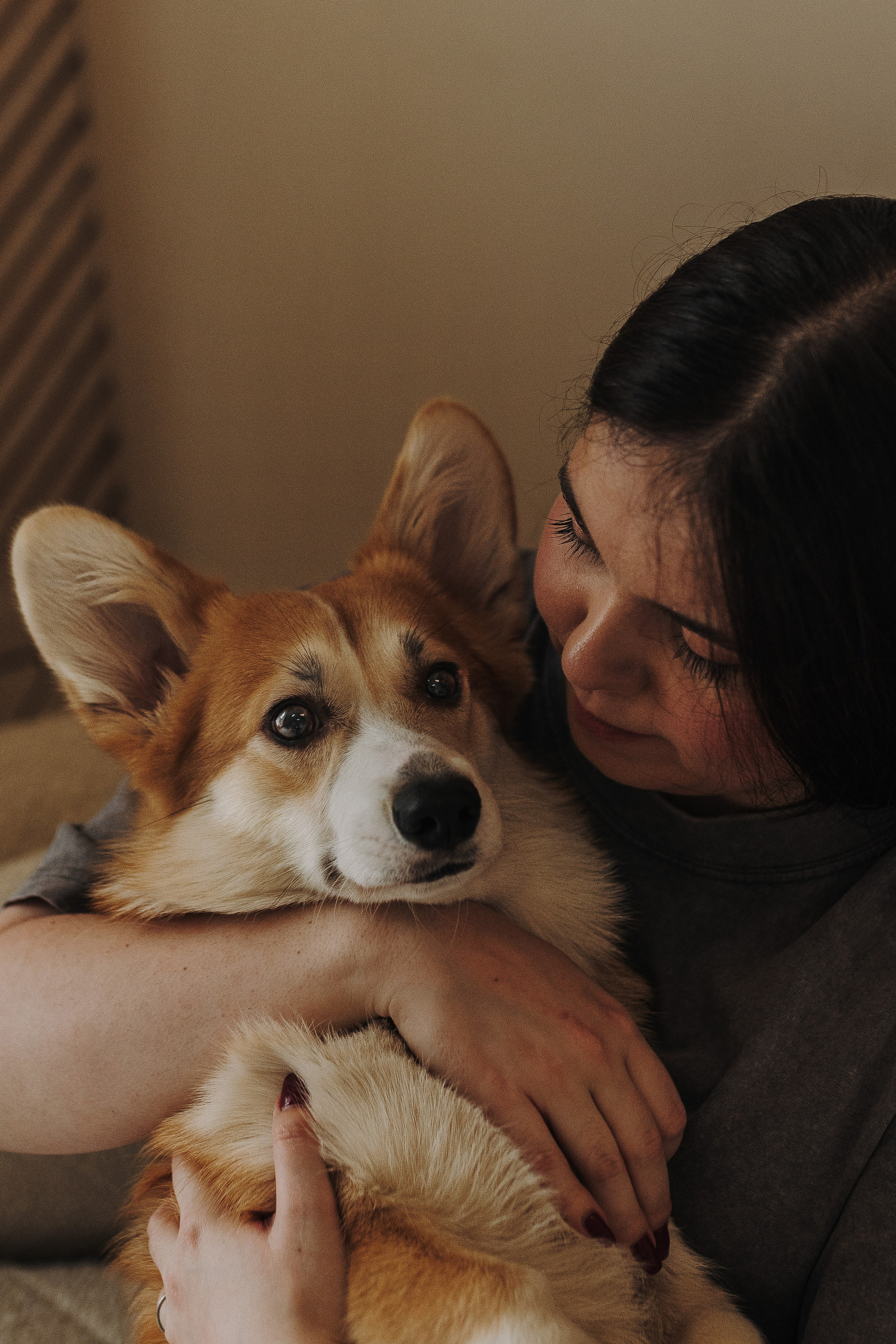 Александра и Бри. Фотограф анималист в Спб недорого Олеся Майорова