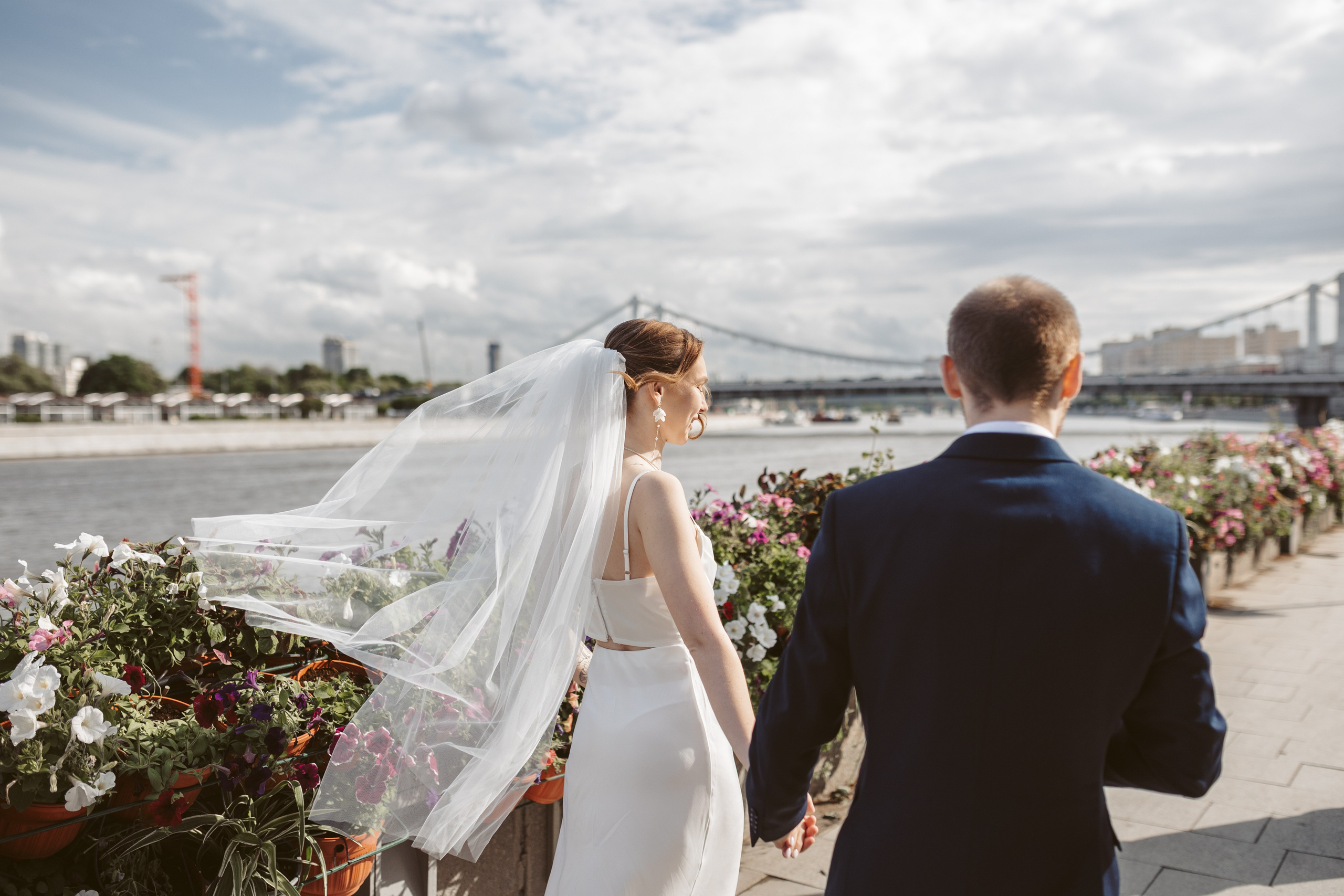 Набережная. Свадебный фотограф Курзина Ольга | Москва