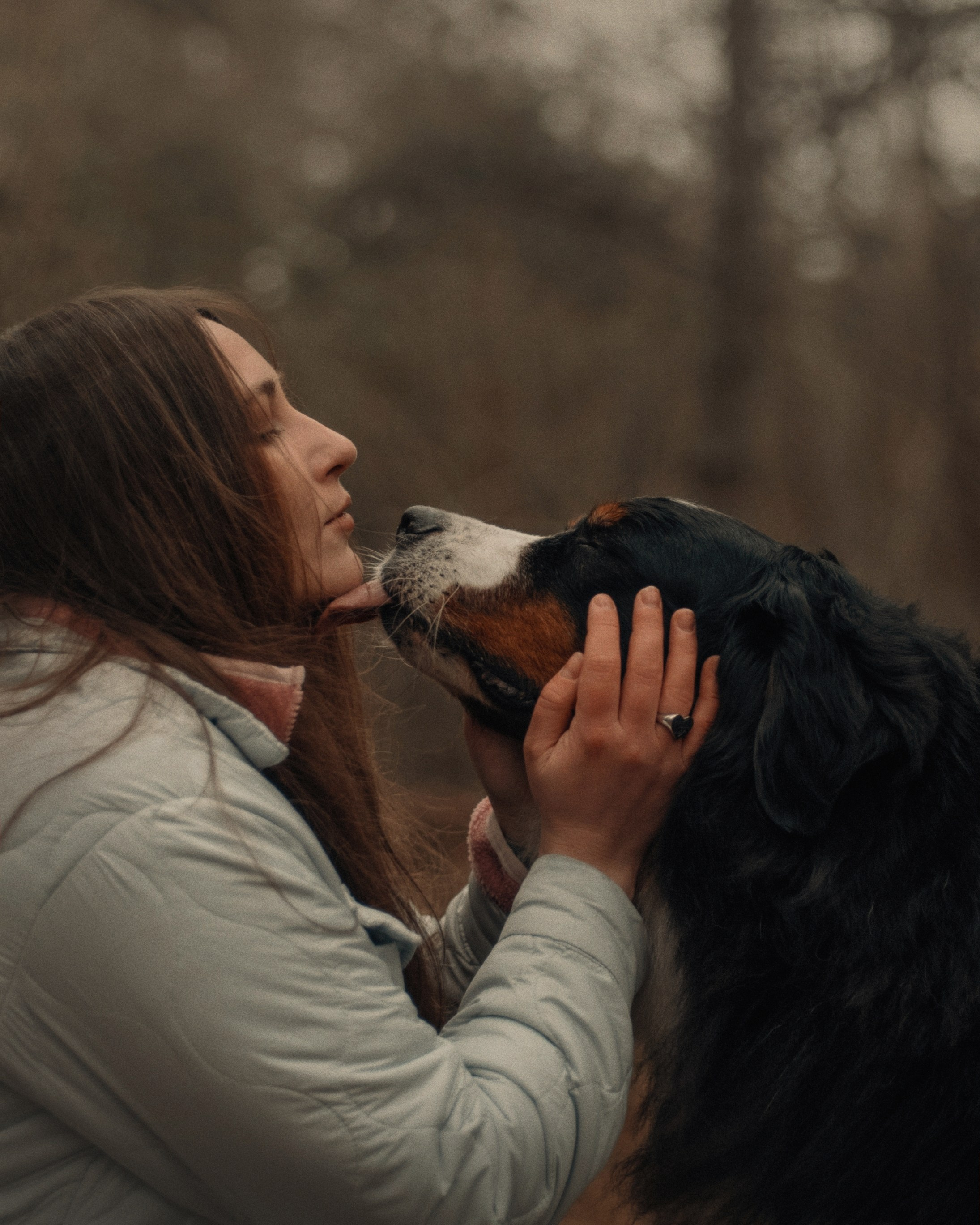Прогулка: берн Пума, Фрэнк и Юля в Питере. Портфолио