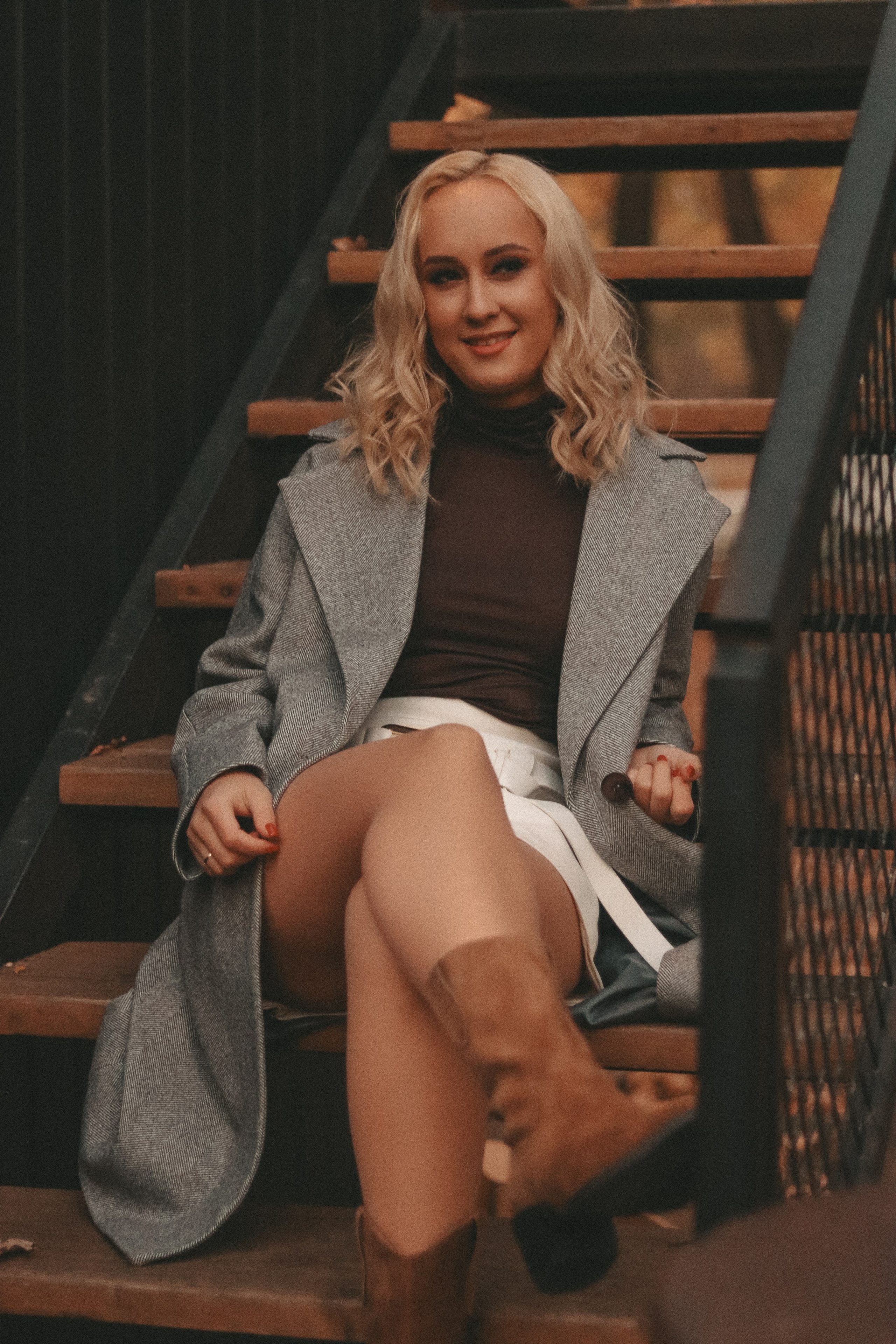 Фотосъёмка для Юли на улице. Фотограф Самара Лена Мандарин