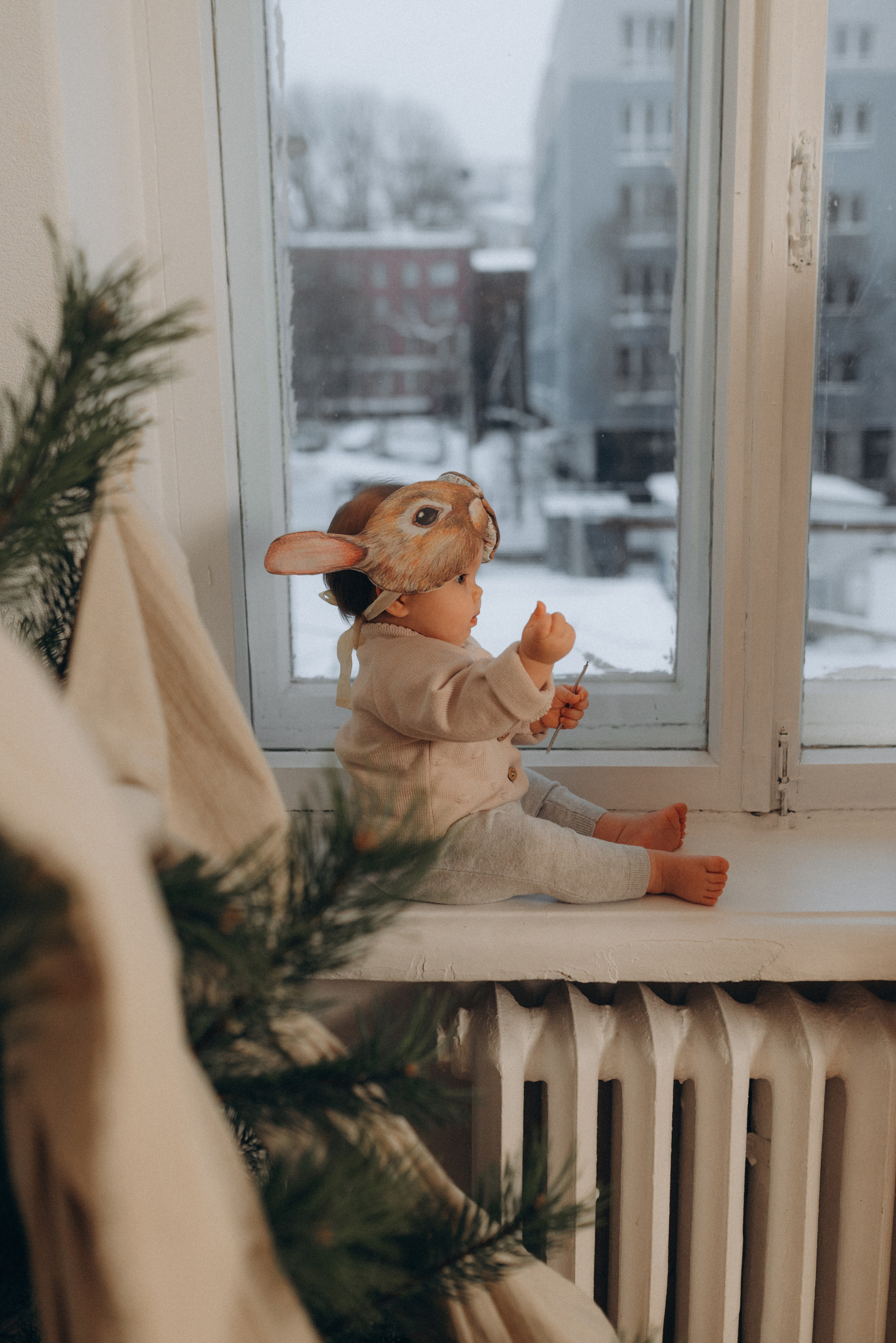 Миша, Алена и малышка Аня. Главная