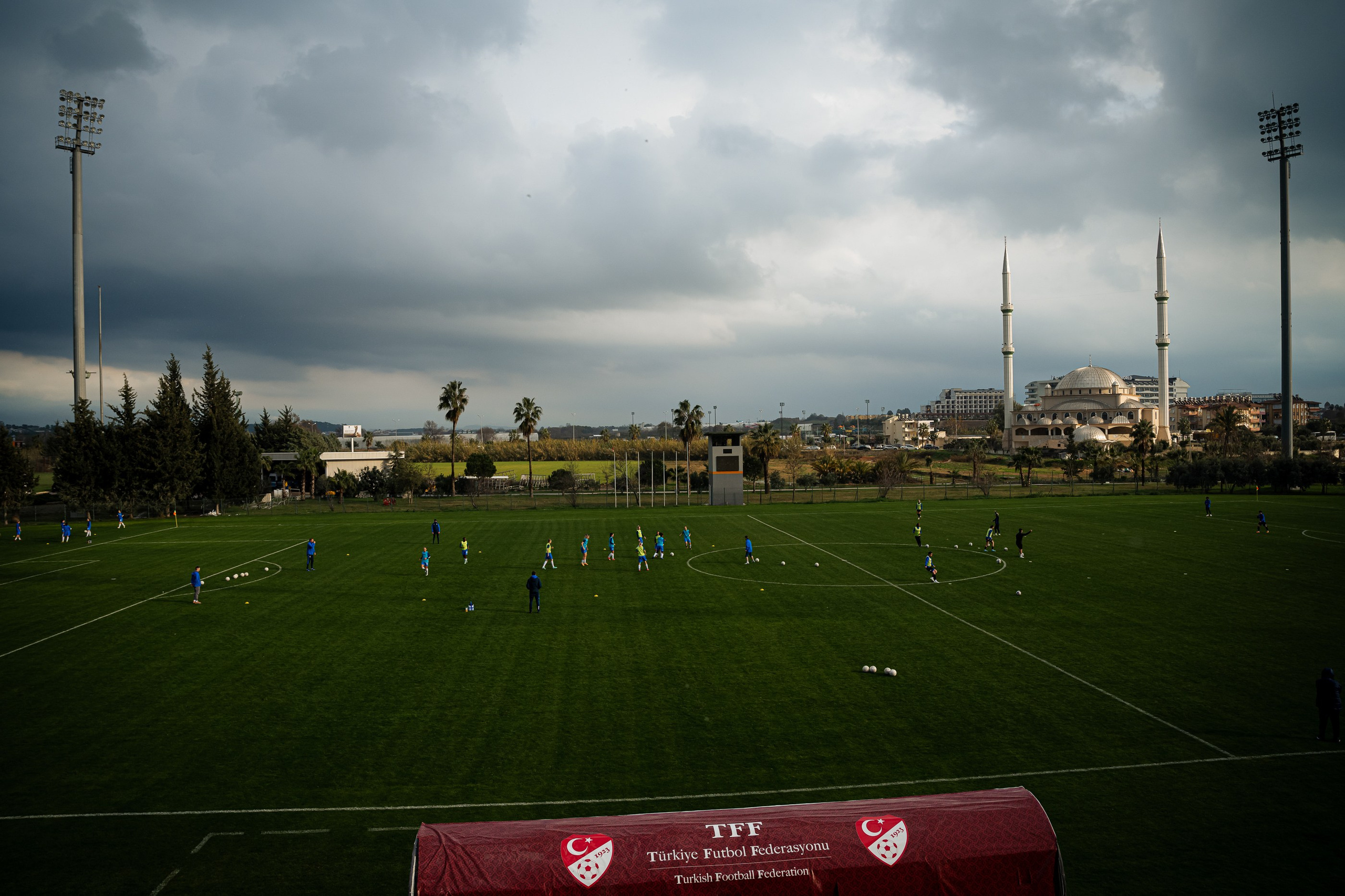 Dynamo women’s team training camp in Turkey, 2024. Фотограф Кирилл Сафонов