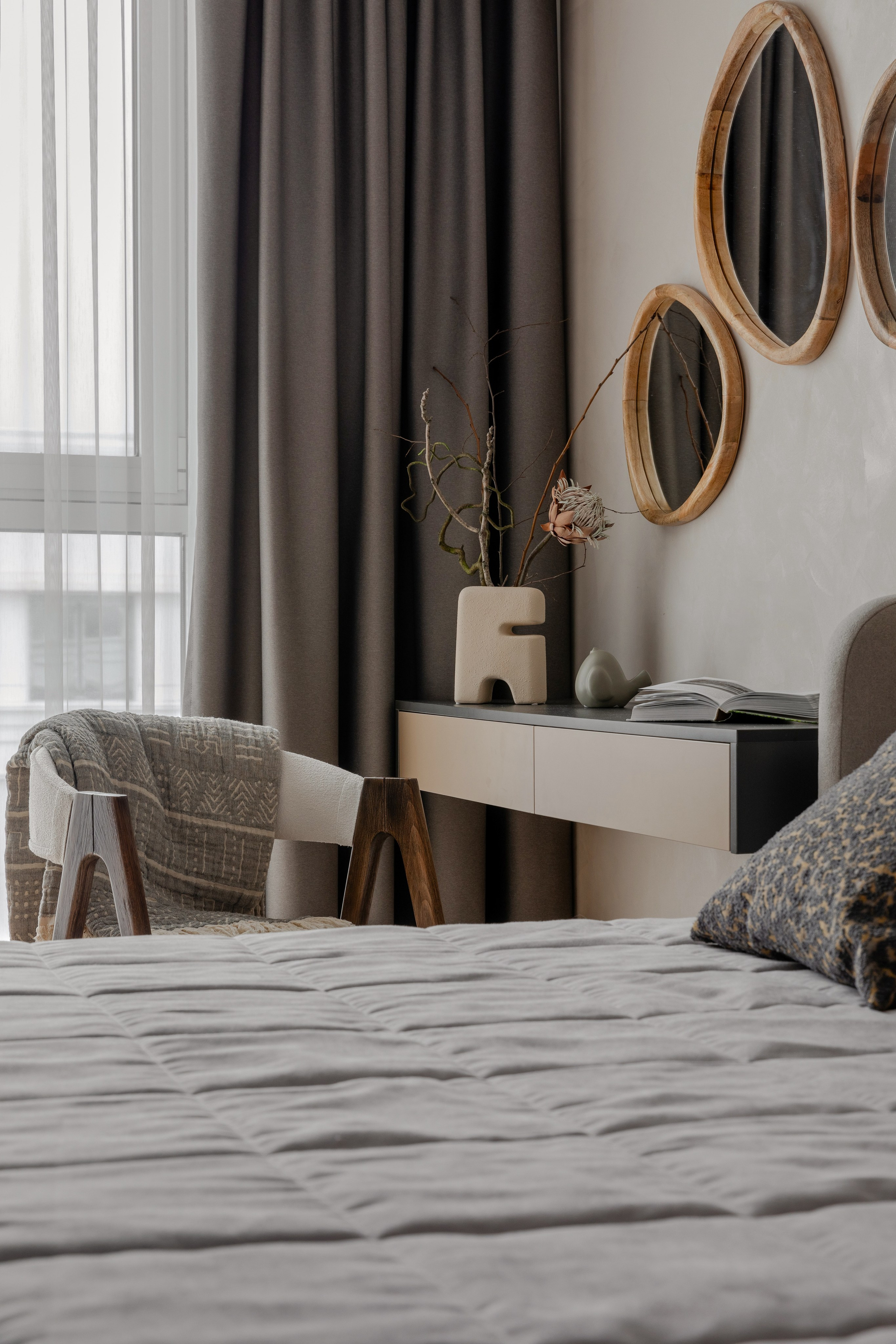 Дизайн проект Марии Белоусовой @mary_belt_art, ЖК "Альпийский квартал", Сочи. Интерьерный фотограф Москва