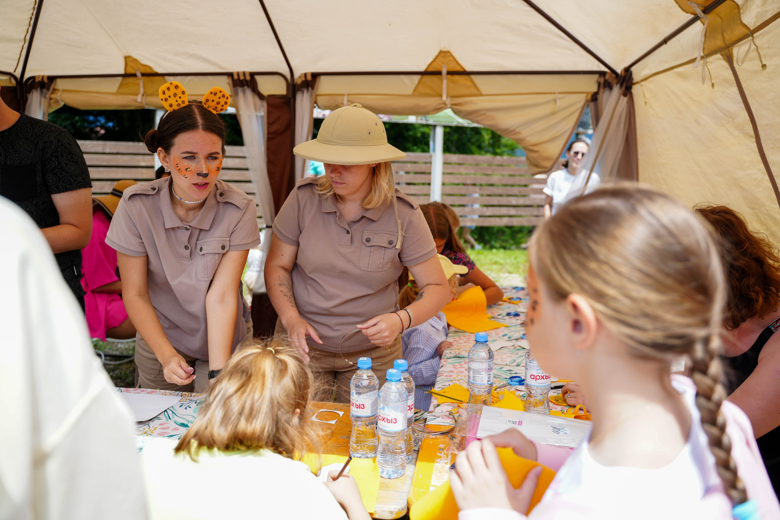 День леопарда на курорте Газпром Поляна. Репортажный фотограф в Красной Поляне и Сочи Павлюченко Екатерина
