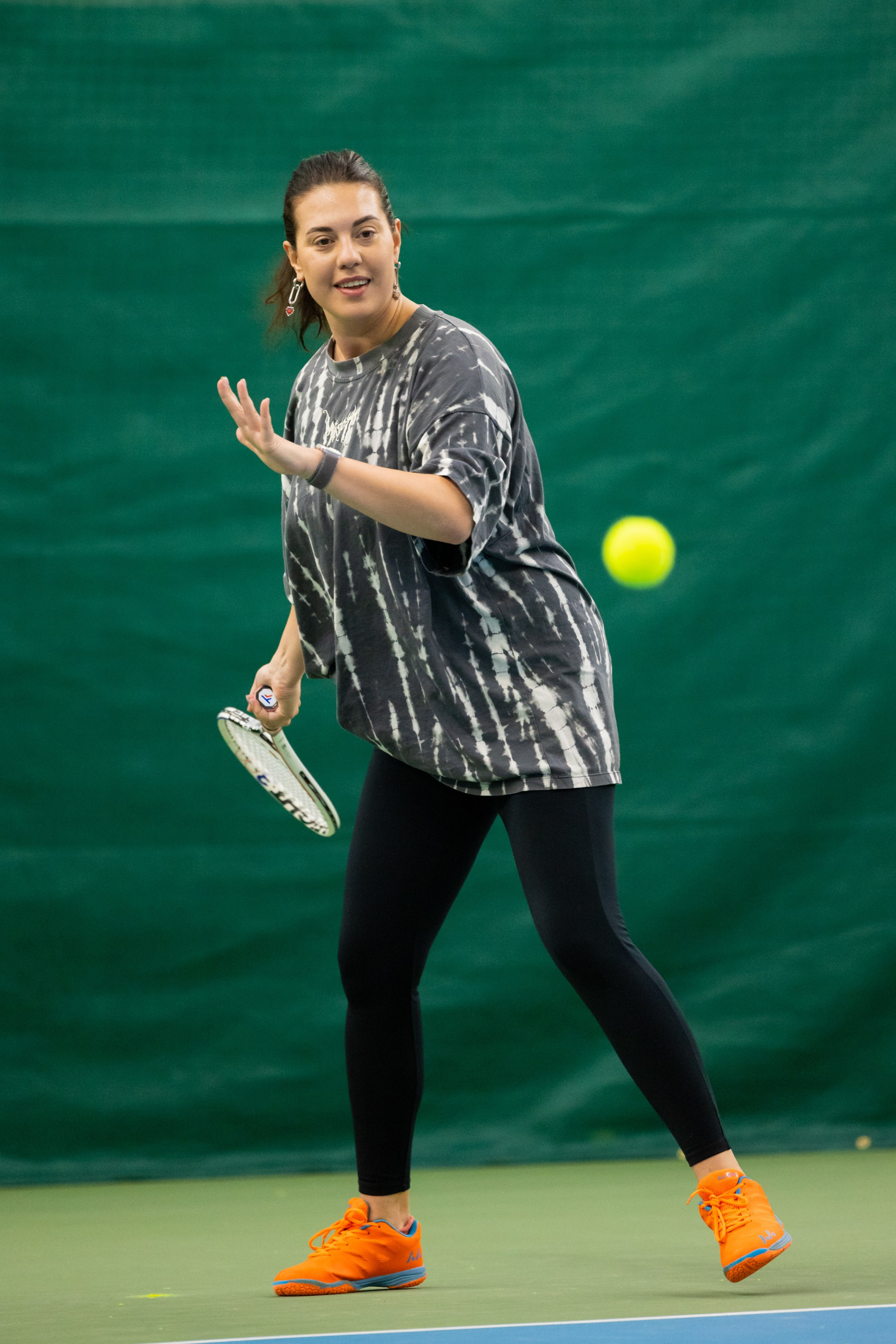 Субботняя игра в теннис. South HUB