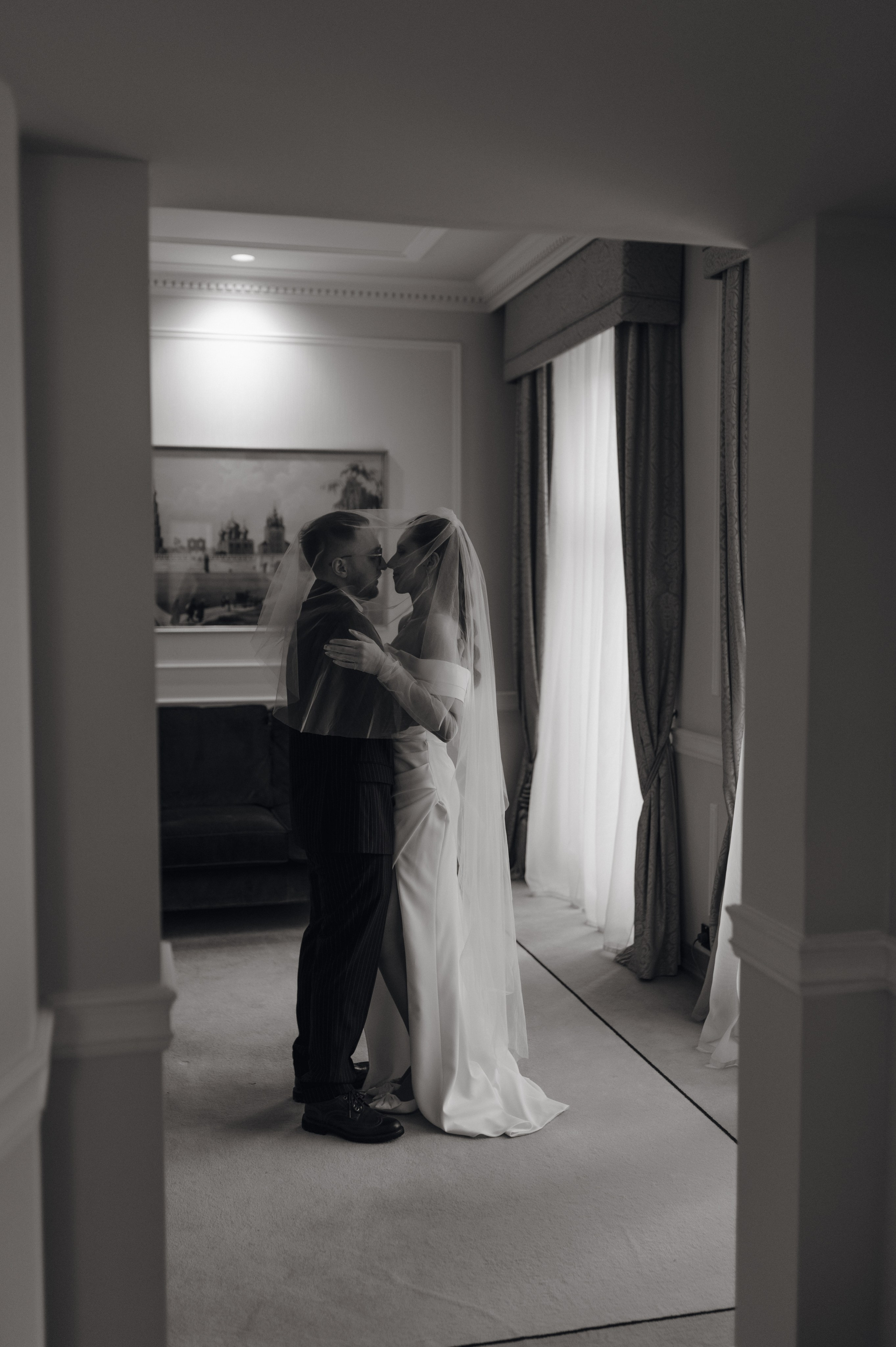 Екатерина и Фёдор, Грибоедовский ЗАГС, Отель Балчуг Кемпински. Свадебный фотограф Москва и Санкт-Петербург. Анастасия Чудина