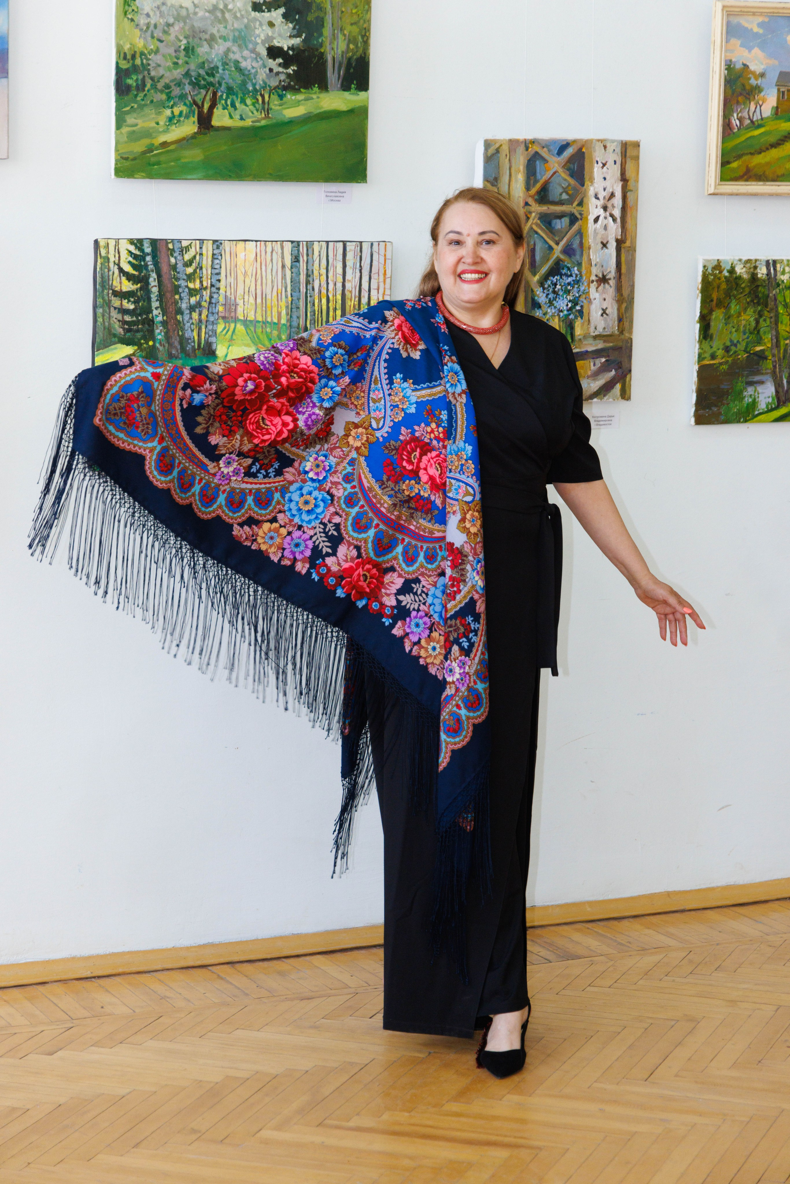 Всероссийский пленэр художников в доме-музее Ильи Репина, 2025. Коллекционер и искусствовед Олеся Ястребова