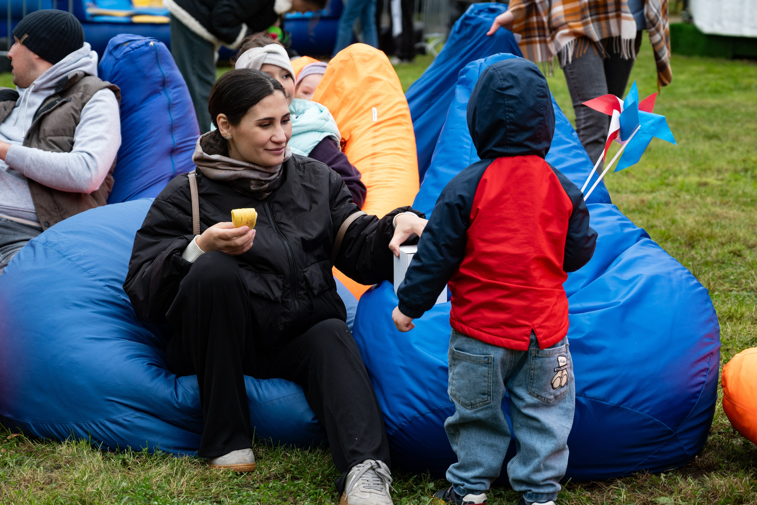 Репортаж на семейном фестивале для сотрудников «Газпромнефть». Фотограф мероприятий в Москве