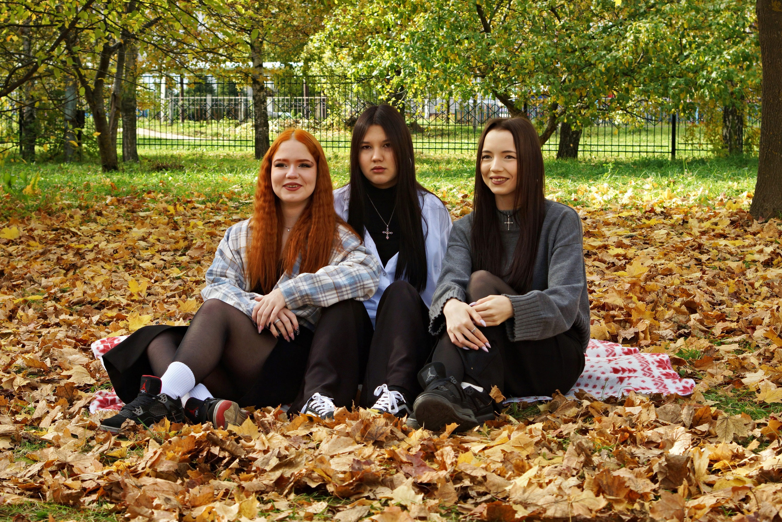 Осенняя фотосессия в школе г. Йошкар-Ола